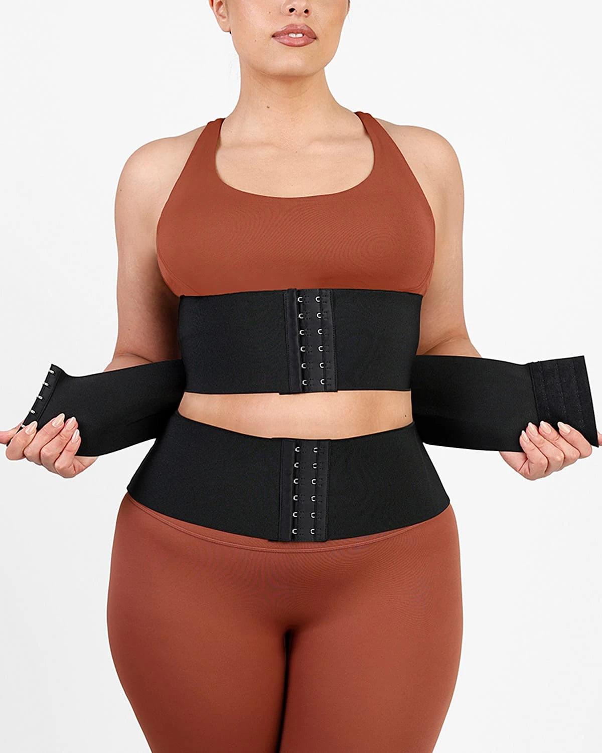 NeoSweat® Abdominal Binder Latex Tummy Wrap for Postpartum Recovery & C-Section Support - Slimming Waist Trainer for Women After Pregnancy & Surgery