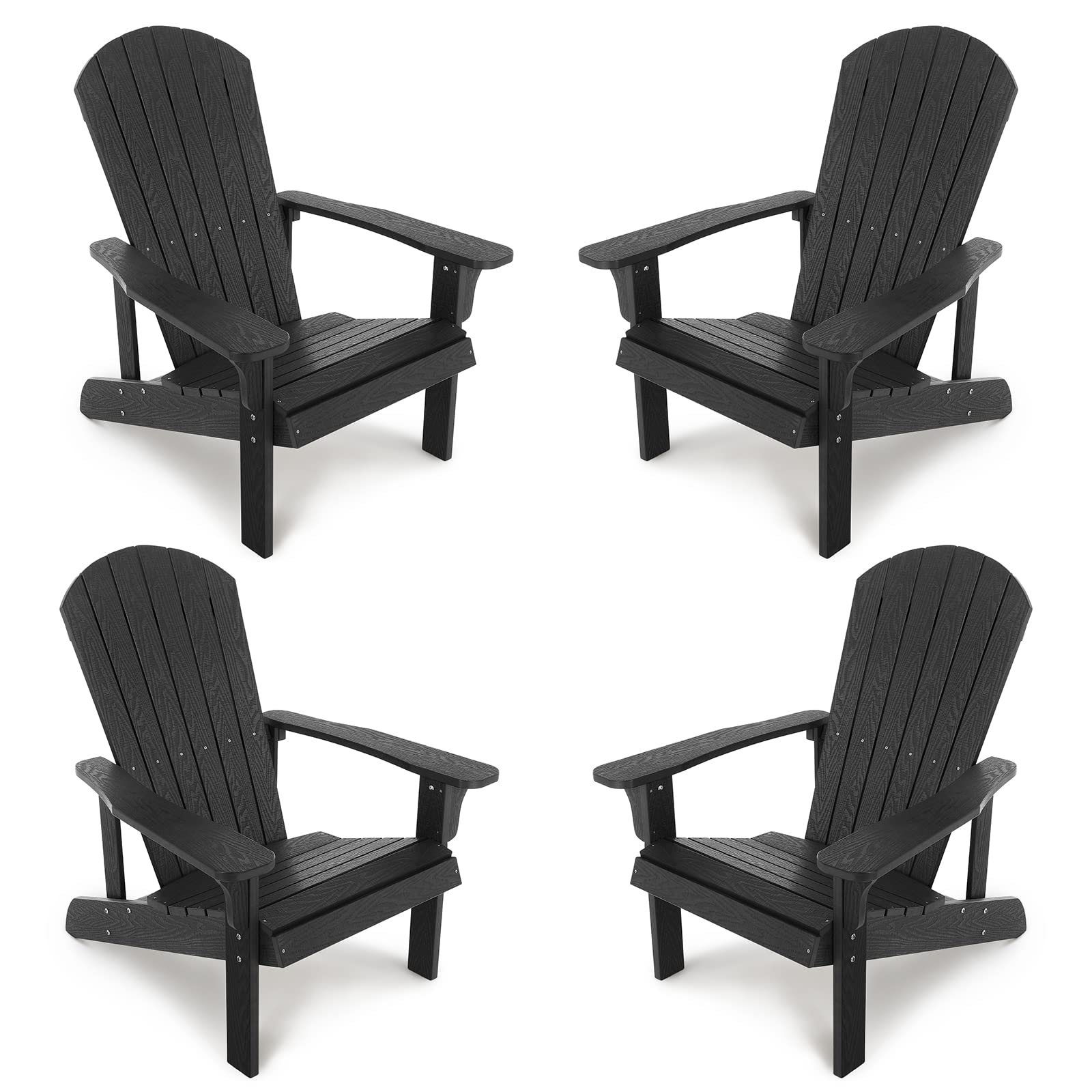 A Perfect Day in the Backyard with Premium All-Weather Outdoor Adirondack Chairs