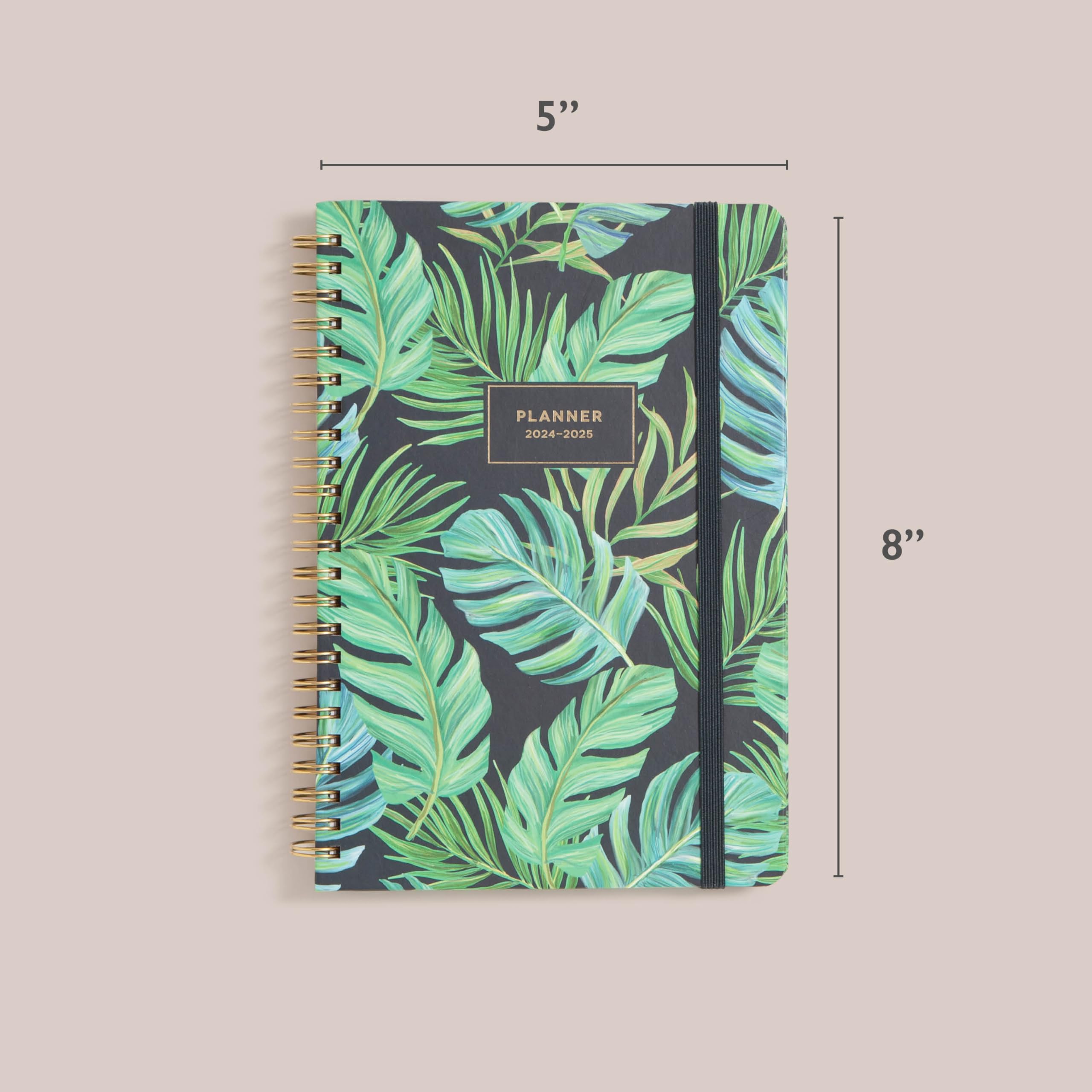 Blue Sky 2024-2025 Academic Planner - Weekly & Monthly Organizer, 5x8 Inch Hardcover Wirebound Notebook for Students & Professionals - Perfect for School, College, Work & Personal Scheduling (Avra 150664)