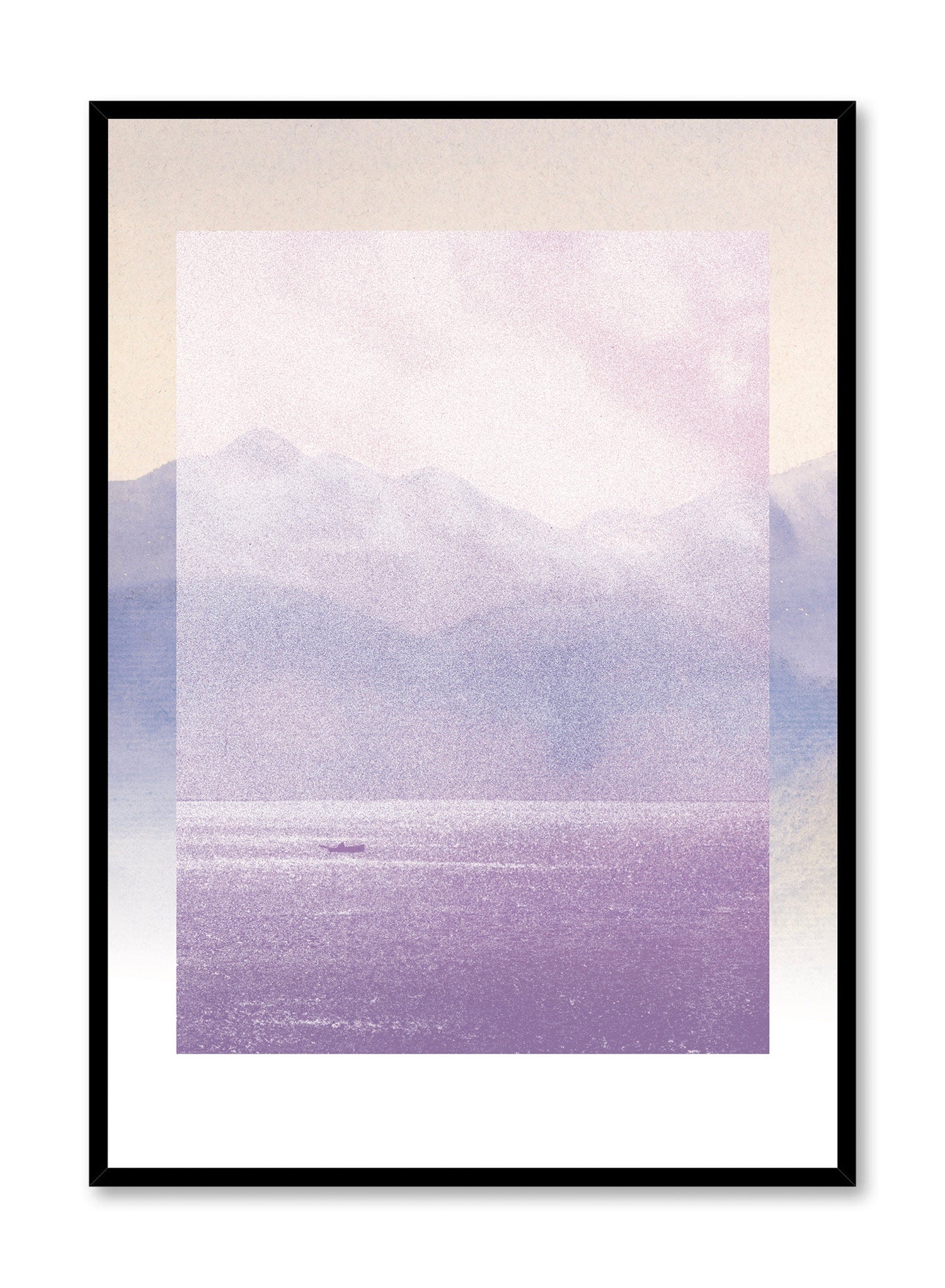 Lavender Dream Wall Art Poster - Aesthetic Floral Print for Home & Office Decor - Perfect for Bedroom, Living Room & Gift Giving