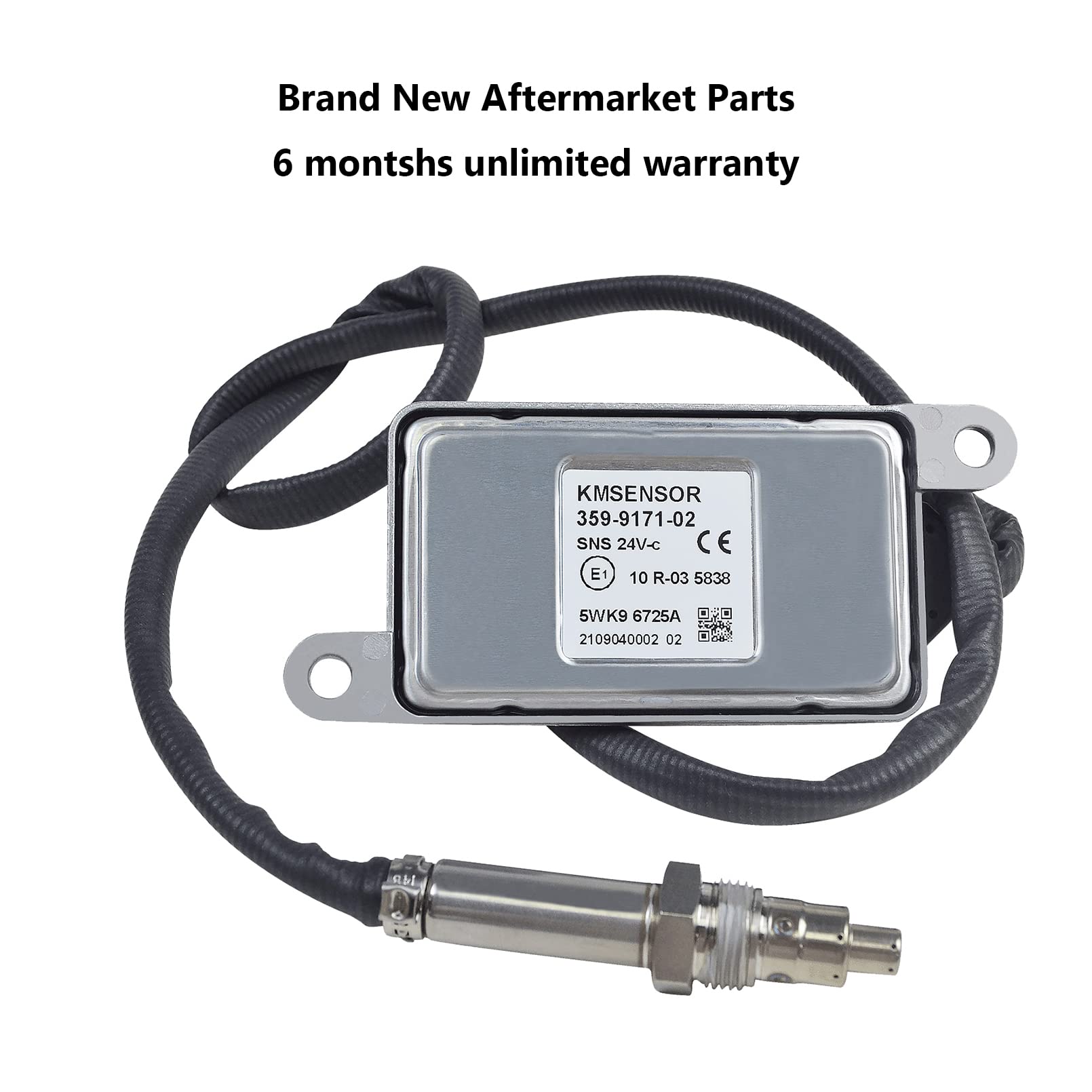 5WK9 6725A Nitrogen Oxide Sensor DPF SCR Nox Sensor 359-9171 359-9171-02 Compatible with Caterpillar G3516H G3612 G3616 Engines (OE#: 359-9171) - Ideal for Heavy-Duty Truck & Industrial Equipment Emissions Control