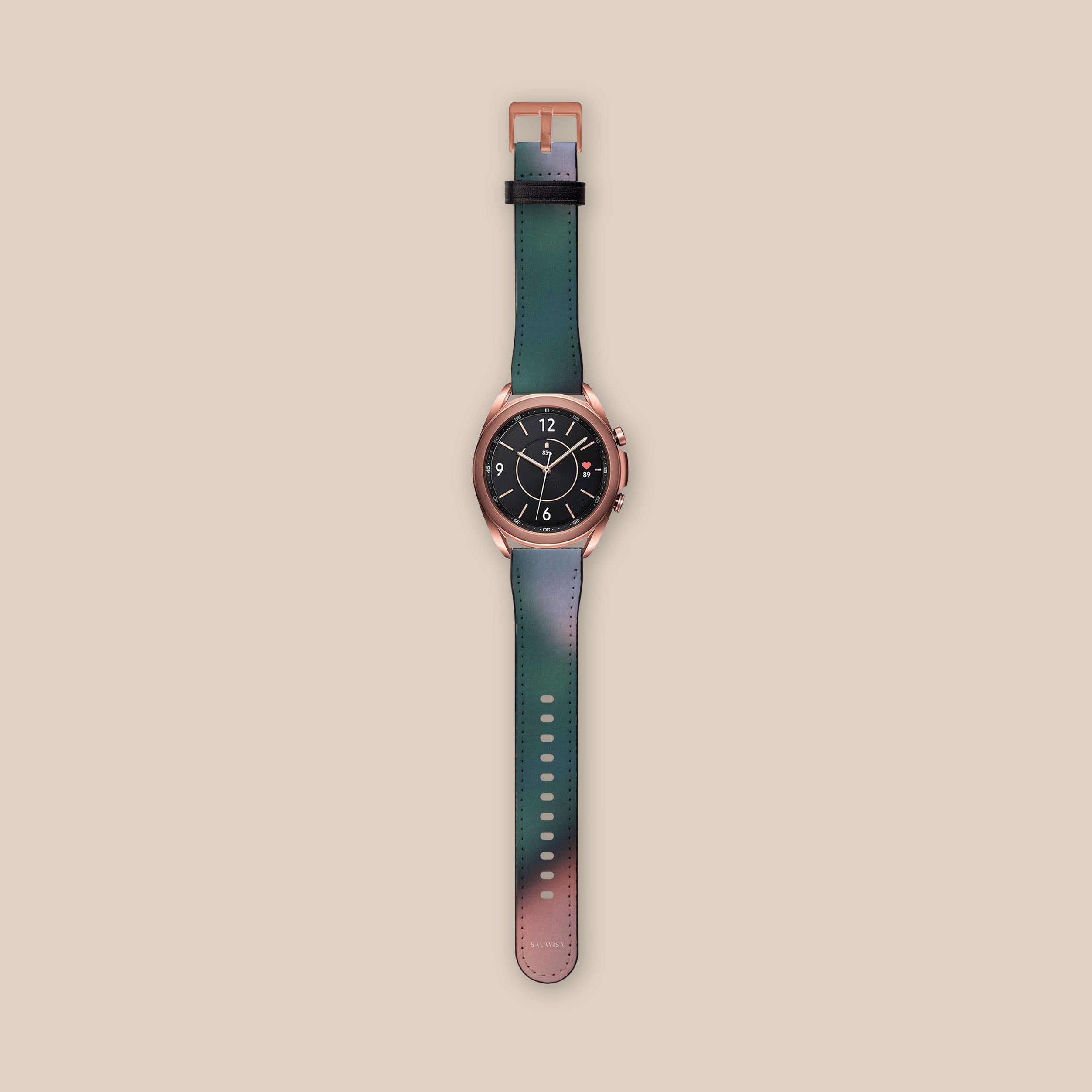 Premium Soft Silicone Galaxy Watch Band - Comfortable & Durable Replacement Strap for Samsung Galaxy Watch - Perfect for Workouts, Running & Everyday Wear
