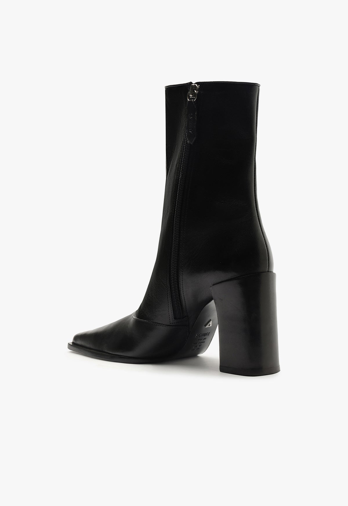 Raffaela Leather Bootie Women's High Heel Ankle Boots F24 S2187300010009 - Perfect for Office, Party & Night Out