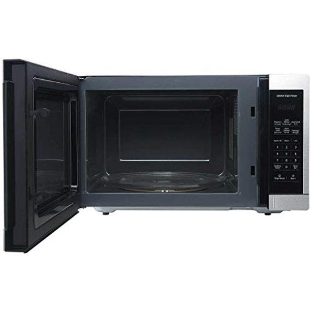 Panasonic NN-SC668S 1.3 Cubic Foot Stainless Steel Countertop Microwave Oven - Perfect for Small Kitchens, Dorms & Office Break Rooms