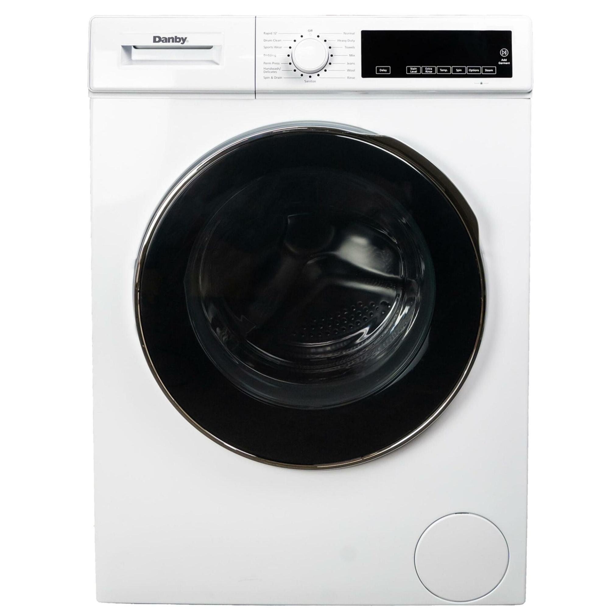 Danby DWM022D3WDB Front Load Washing Machine - Compact, Energy Efficient Laundry Solution for Apartments & Small Spaces