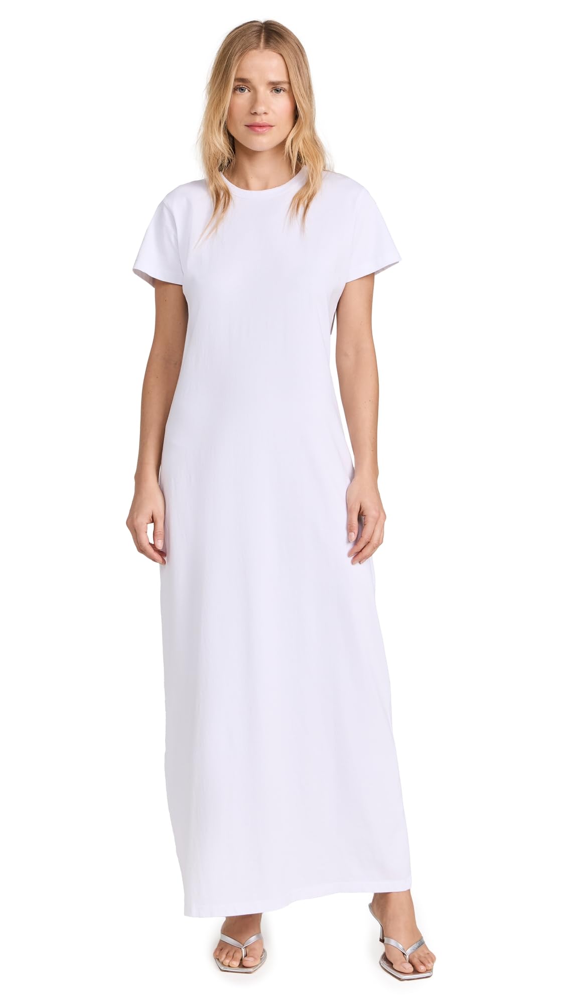 Leset Women's Margo Maxi Dress - Flowy Long Summer Dress with Pockets, Boho Chic Style for Beach, Vacation & Casual Wear