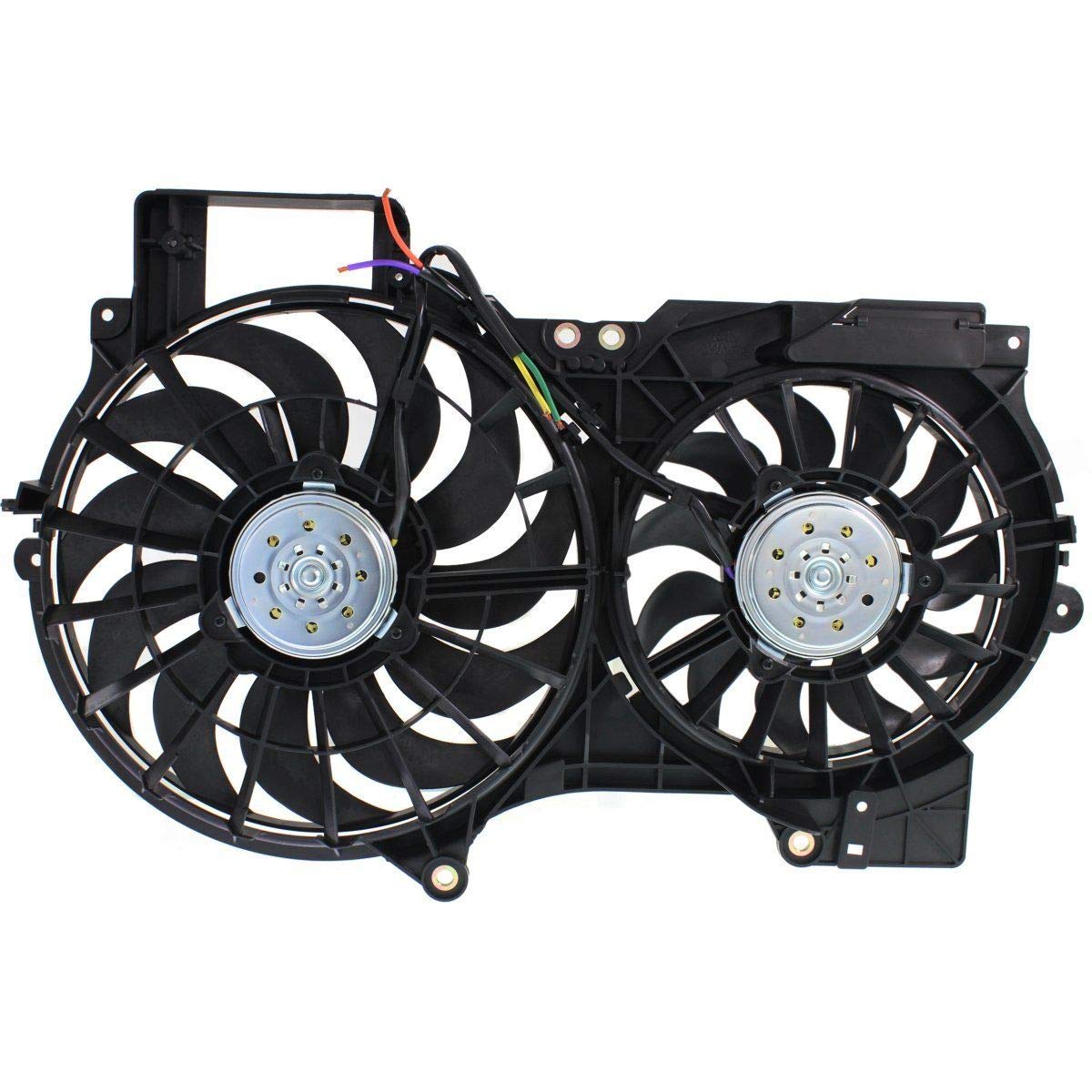High Performance Radiator Cooling Fan Compatible with 2005-2011 Audi A6 Quattro & 2006-2011 A6 - Perfect for Engine Overheating Prevention & Summer Driving