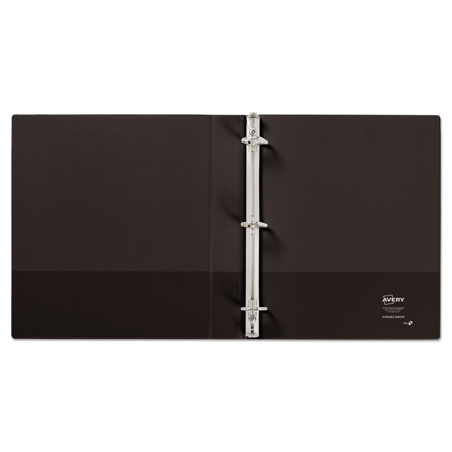 AVERY AVE17011 Durable 3-Ring Binder with Clear View Pocket - Heavy Duty Binder for School, Office & Organization, Holds Letter Size Paper, 1 Inch Capacity