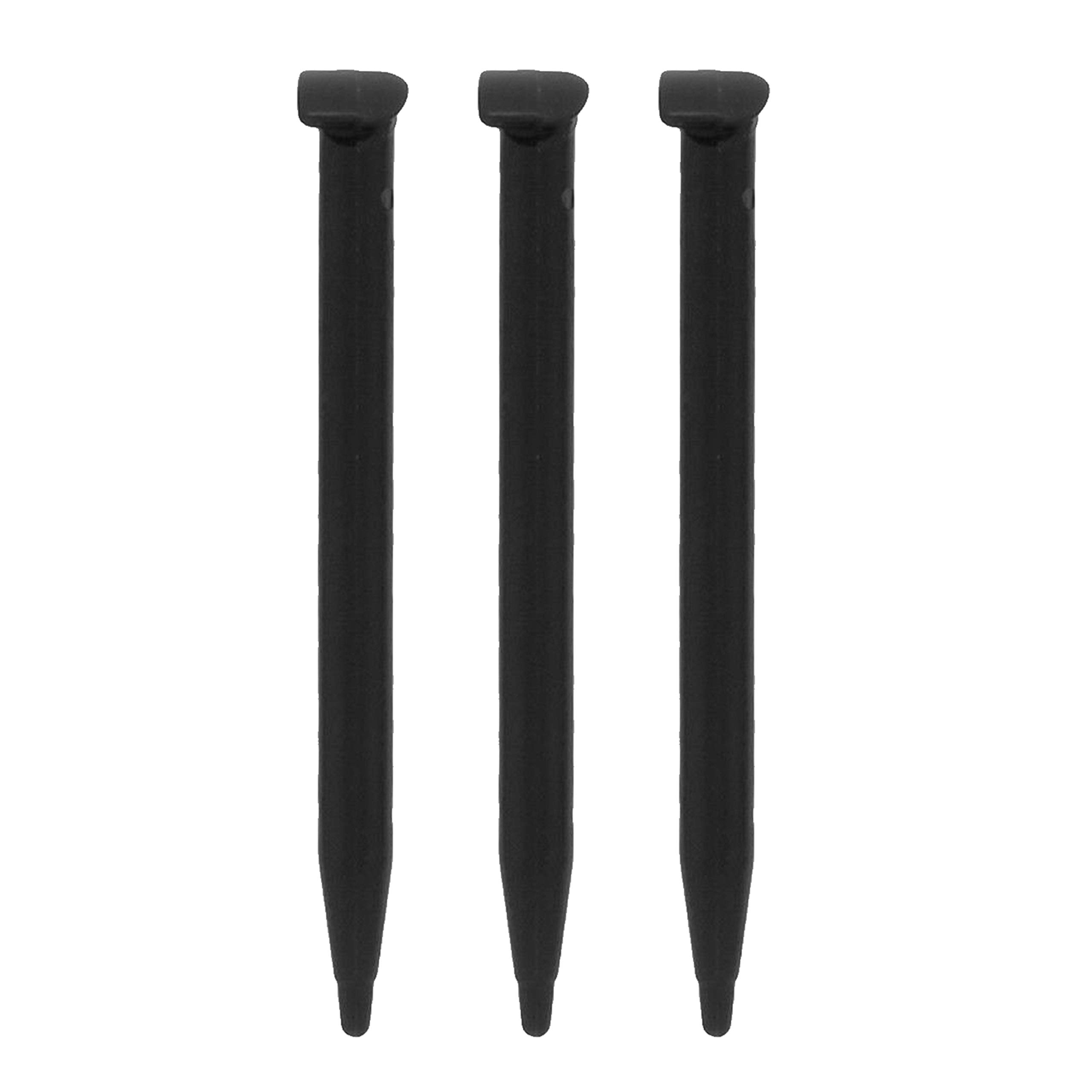 3 Compatible Stylus Pens for New Nintendo 2DS XL - Black Touch Screen Stylus Set - Perfect for Gaming, Drawing & Precise Touchscreen Control