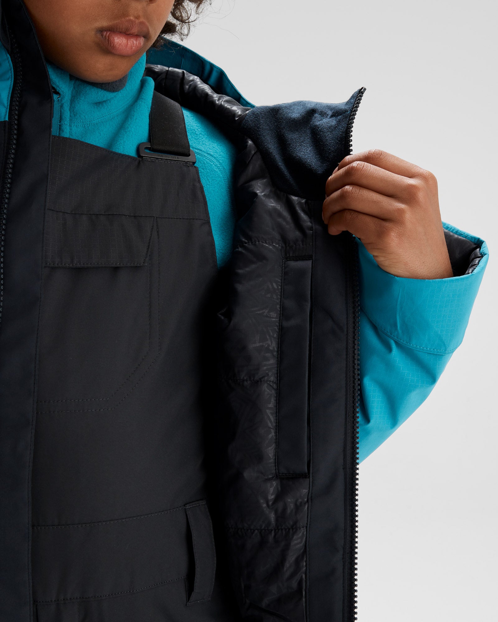 PWDR Days Boys' 2L Insulated Snow Jacket - Waterproof Winter Coat for Kids in Meteor/Eddy - Perfect for Skiing, Snowboarding & Outdoor Winter Activities
