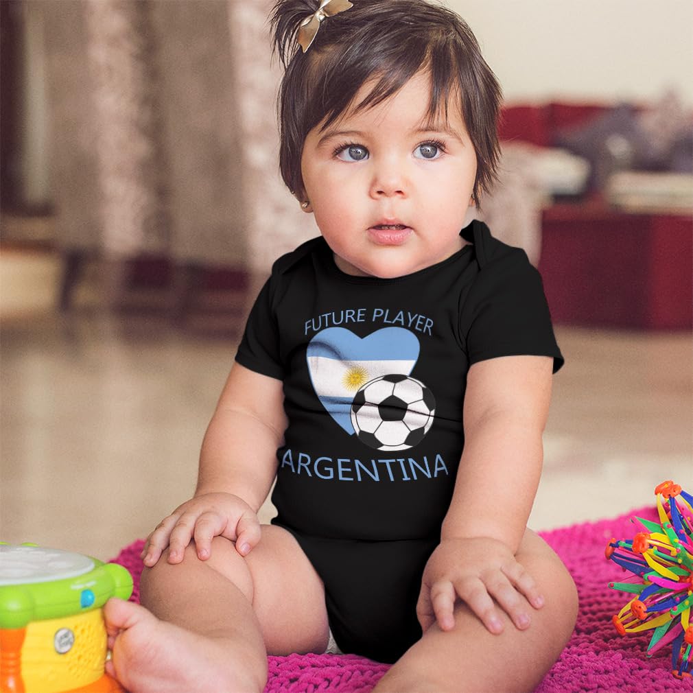 Argentina America Cup Baby Bodysuit - Future Futbol Player Outfit for Boys & Girls | Cute Infant Soccer Jersey for Game Day & Family Photos
