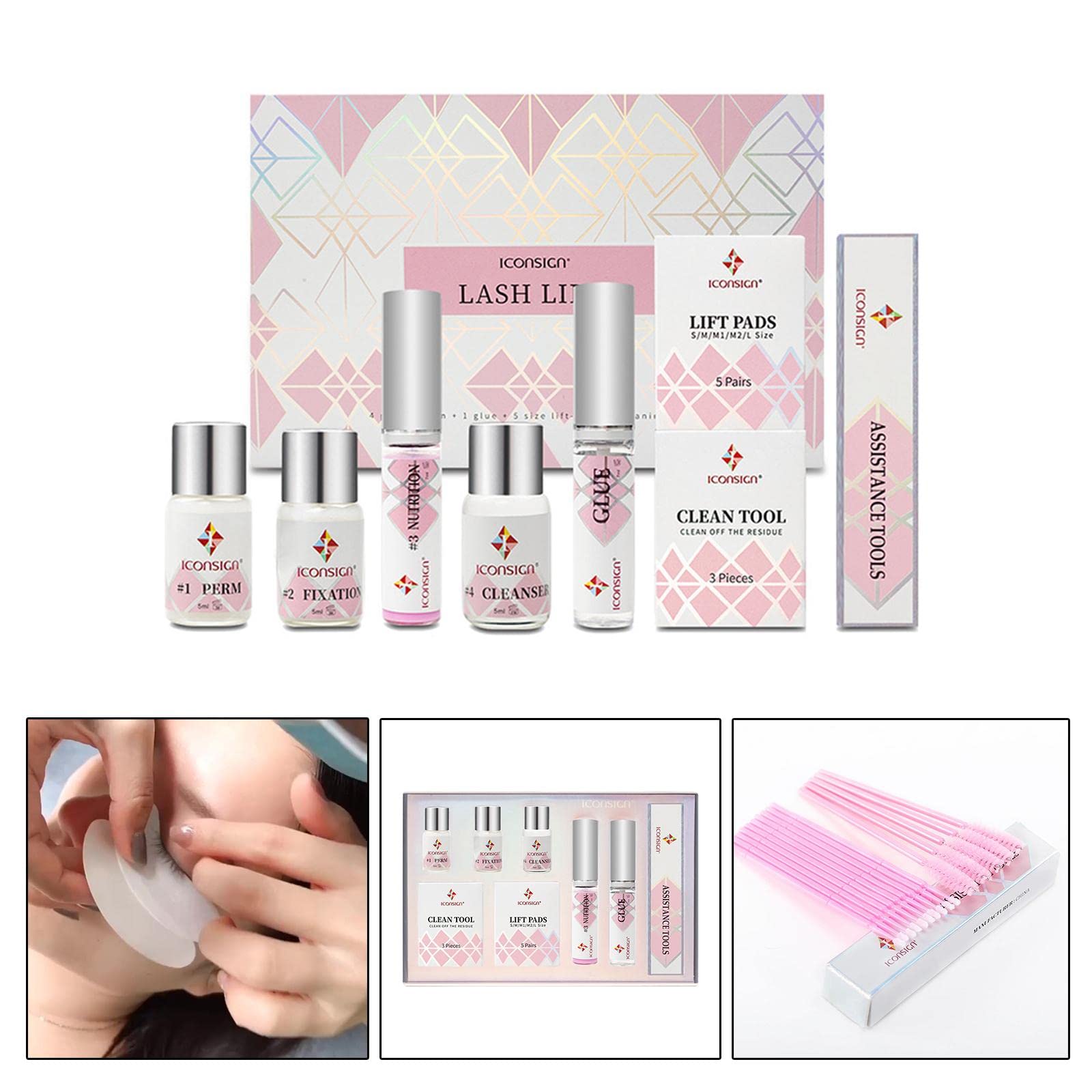 LOSA Professional Lash Lift Kit - At Home & Salon Use, Safe Eyelash Perming System for Natural Curly Lashes | Perfect for DIY Beauty, Bridal Makeup & Special Occasions