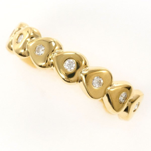 18K Yellow Gold Diamond Ring for Women - Elegant Solitaire Engagement & Wedding Band - Perfect for Proposals, Anniversaries, and Special Occasions