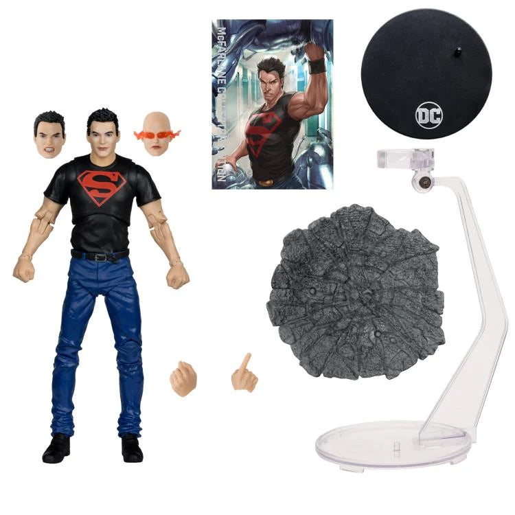 DC Multiverse Collector Edition Conner Kent Teen Titans Action Figure - Superboy Collectible for Display & DC Comics Fans
