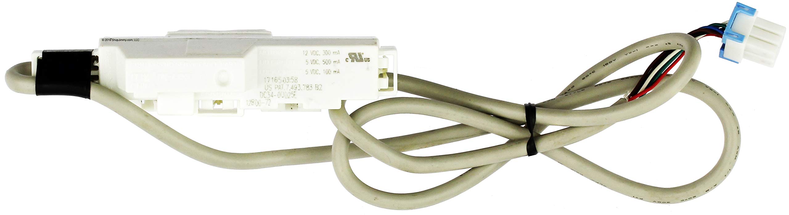 Replacement Washer DC34-00025E Door Lock Switch Assembly - Compatible with Samsung Front Load Washers - Perfect for Home Laundry Room Repairs & Maintenance