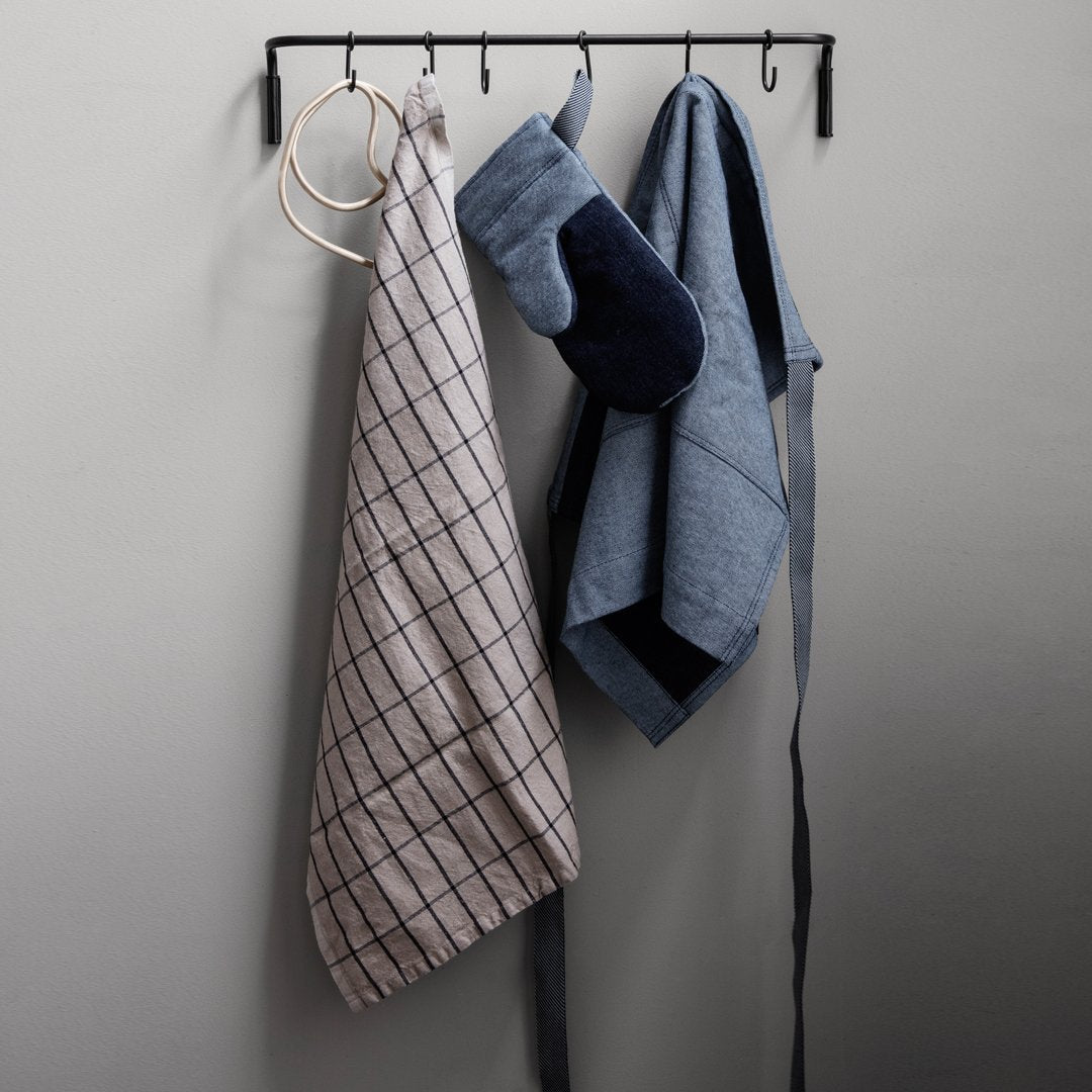 Ferm Living Hale Tea Towel - Premium Cotton Kitchen Towel for Drying Dishes, Cleaning & Decor - Perfect for Modern Kitchens & Home Decor