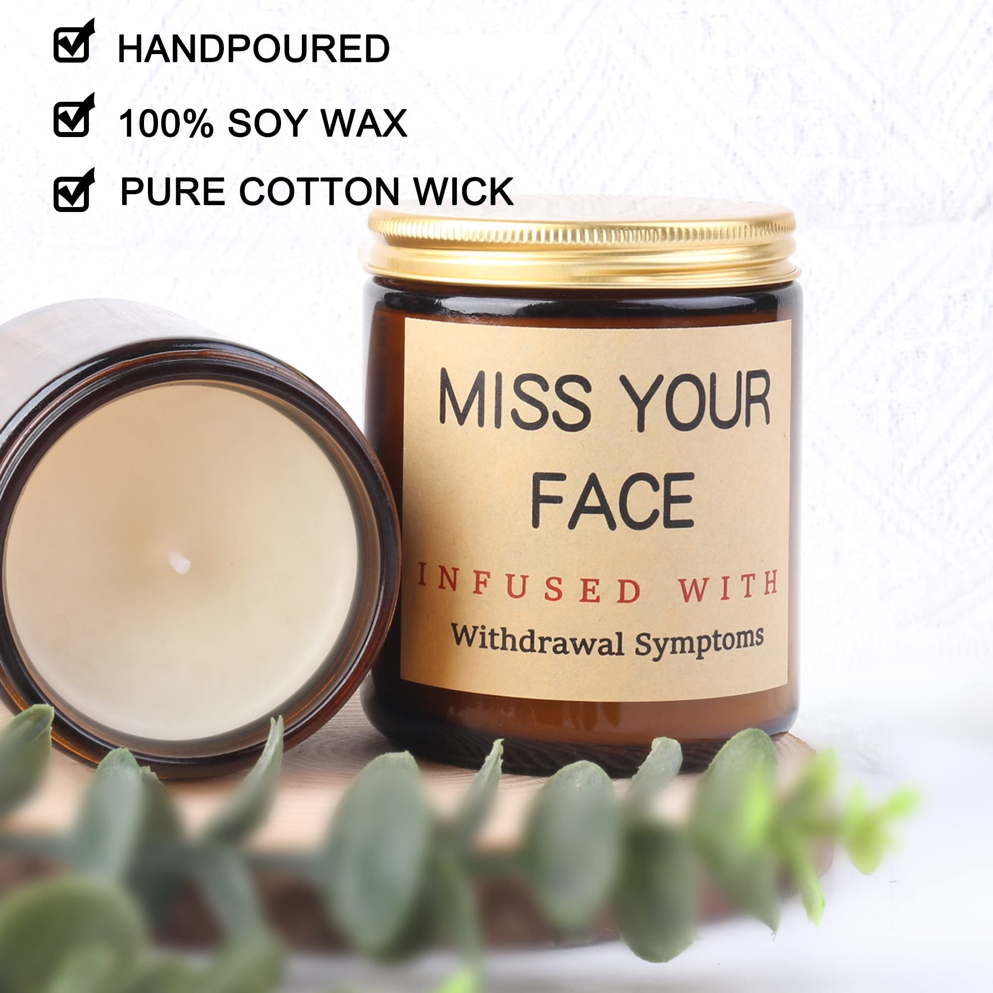 Thoughtful Soy Wax Lavender Scented Candles - Perfect Gifts for Women, Best Friends, Her, Him, Wife, Girlfriend, Boyfriend, Father, Mother, Coworker, Dad from Daughter or Son | Ideal for Relaxation, Home Decor, Spa Nights & Romantic Ambiance