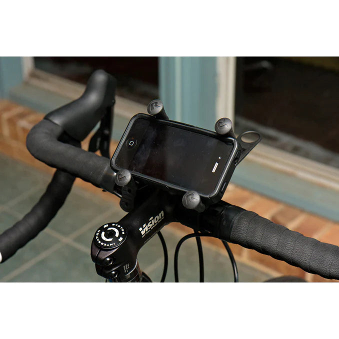 RAM EZ Strap™ Rail Mount with X Grip® Universal Phone Holder - Compatible with Smartphones & GPS Devices - Perfect for Cars, Trucks, Boats & Motorcycles (RAP SB 187 UN7U)