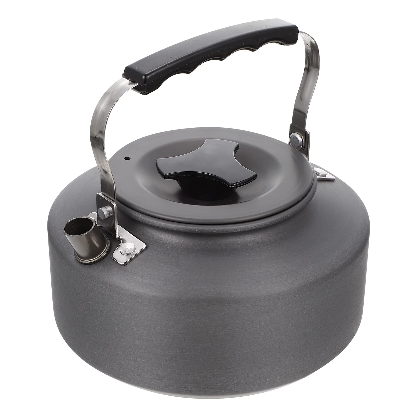 LIOOBO Camping Large Capacity Aluminum Oxide Tea Pot - Portable Water Kettle for Outdoor Picnics, Hiking & Travel