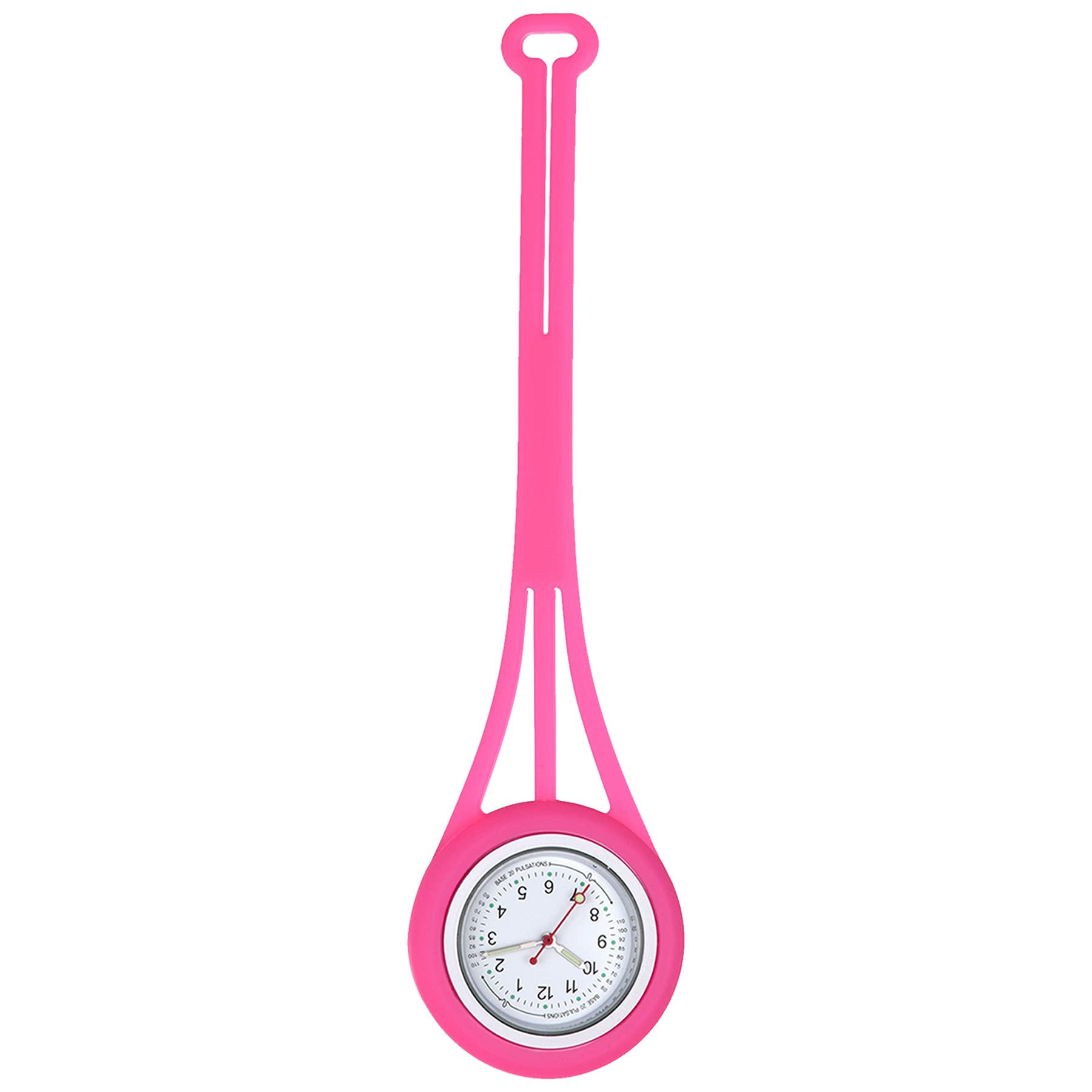 Avaner Silicone Nurse Watch with Luminous Hands & Pulsometer Scale - Waterproof Medical Watch for Nurses, Doctors & Healthcare Professionals - Perfect for Clinical Shifts, Hospital Rounds & Medical Examinations