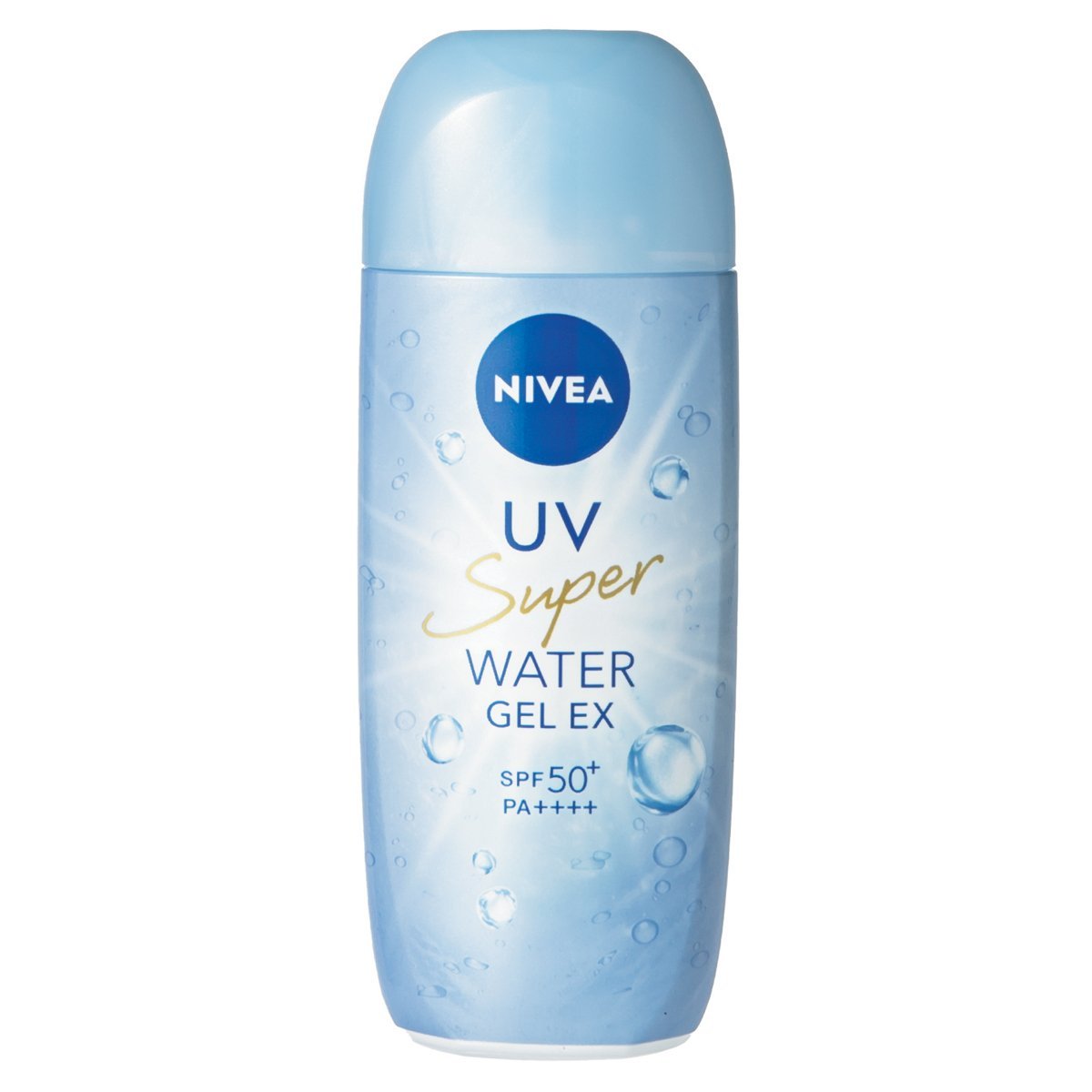 Nivea UV Super Water Gel SPF 50+ PA+++ Sunscreen - 80g Waterproof Face & Body Sun Gel for Daily Protection - Perfect for Beach, Swimming & Outdoor Activities
