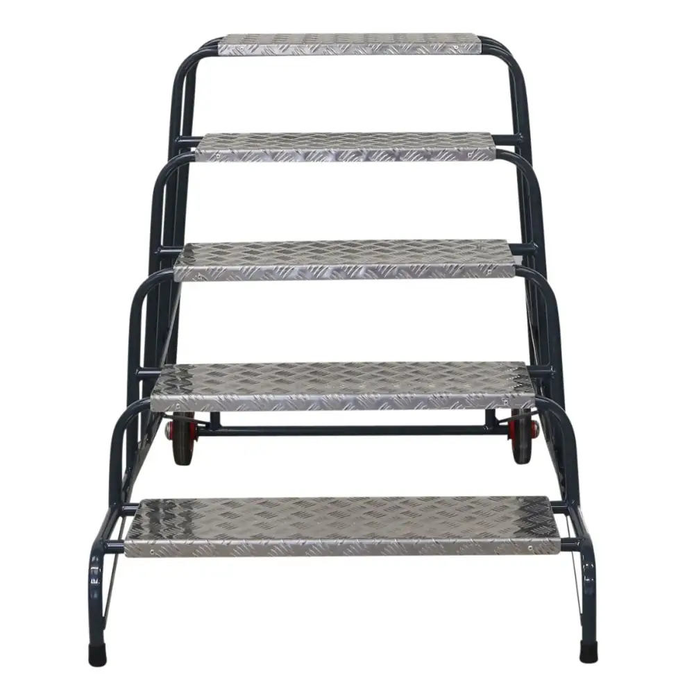 Climb It UK Wide Work Steps - Heavy Duty Aluminum Ladder for Construction, Roofing & Home Use | Non-Slip Safety Steps for Indoor & Outdoor Projects