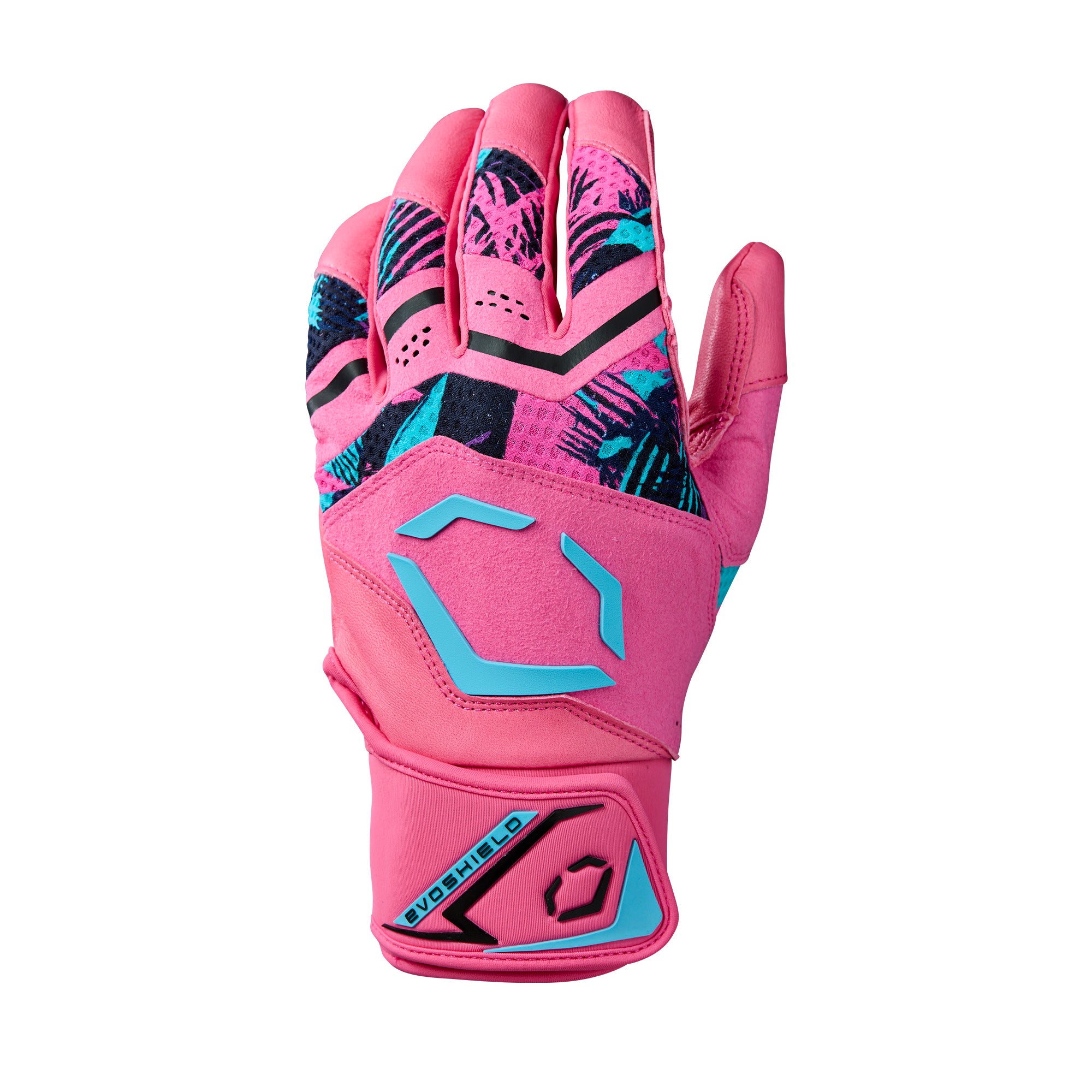 EvoShield X SRZ™ Miami Vice Youth Baseball Batting Gloves - Lightweight & Durable for Training & Games - Perfect for Little League & Youth Baseball Players