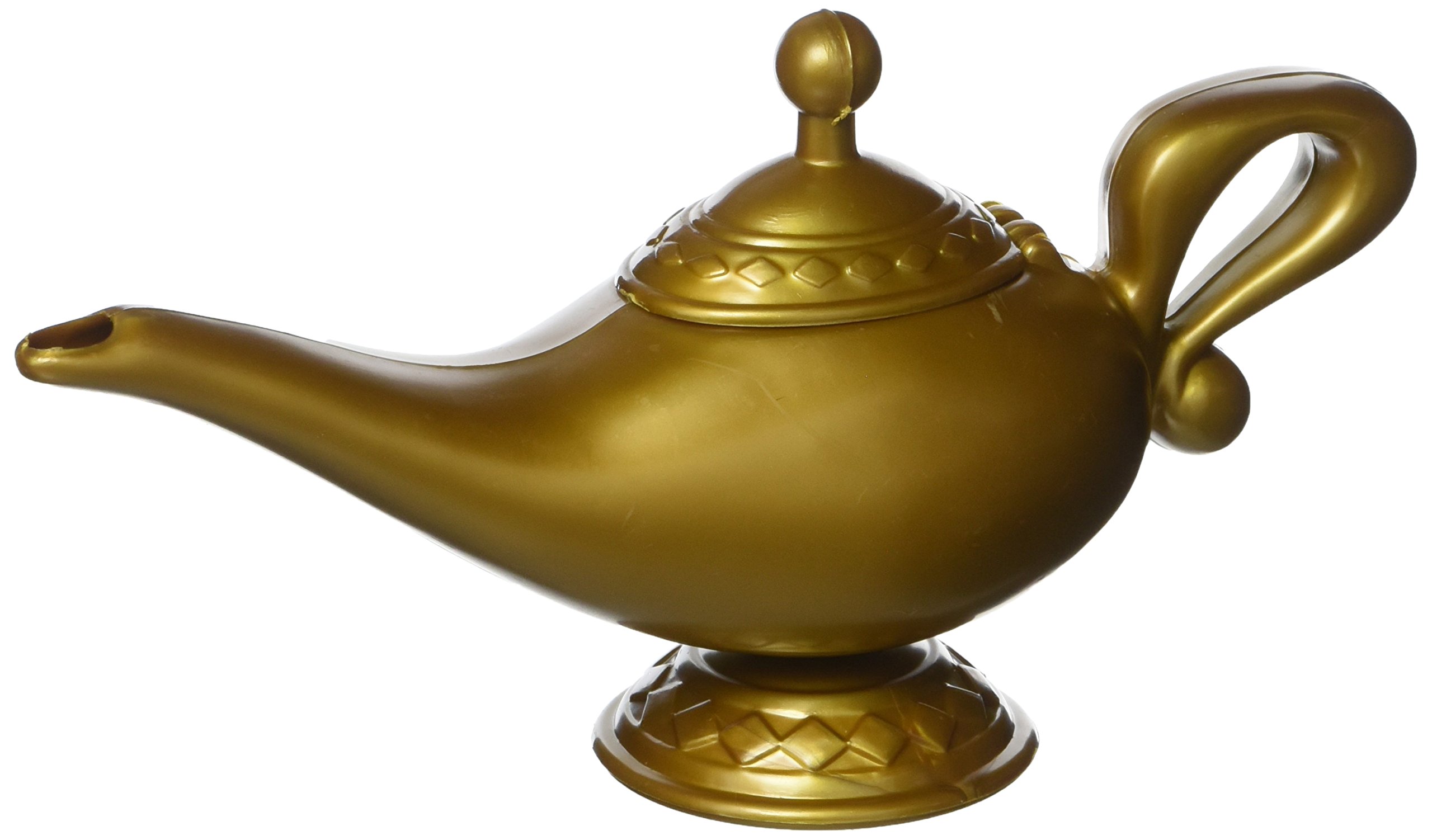 Authentic Genie Lamp Prop - Perfect for Halloween Costumes, Arabian Nights Theme Parties & DIY Magic Shows | Forum Novelties