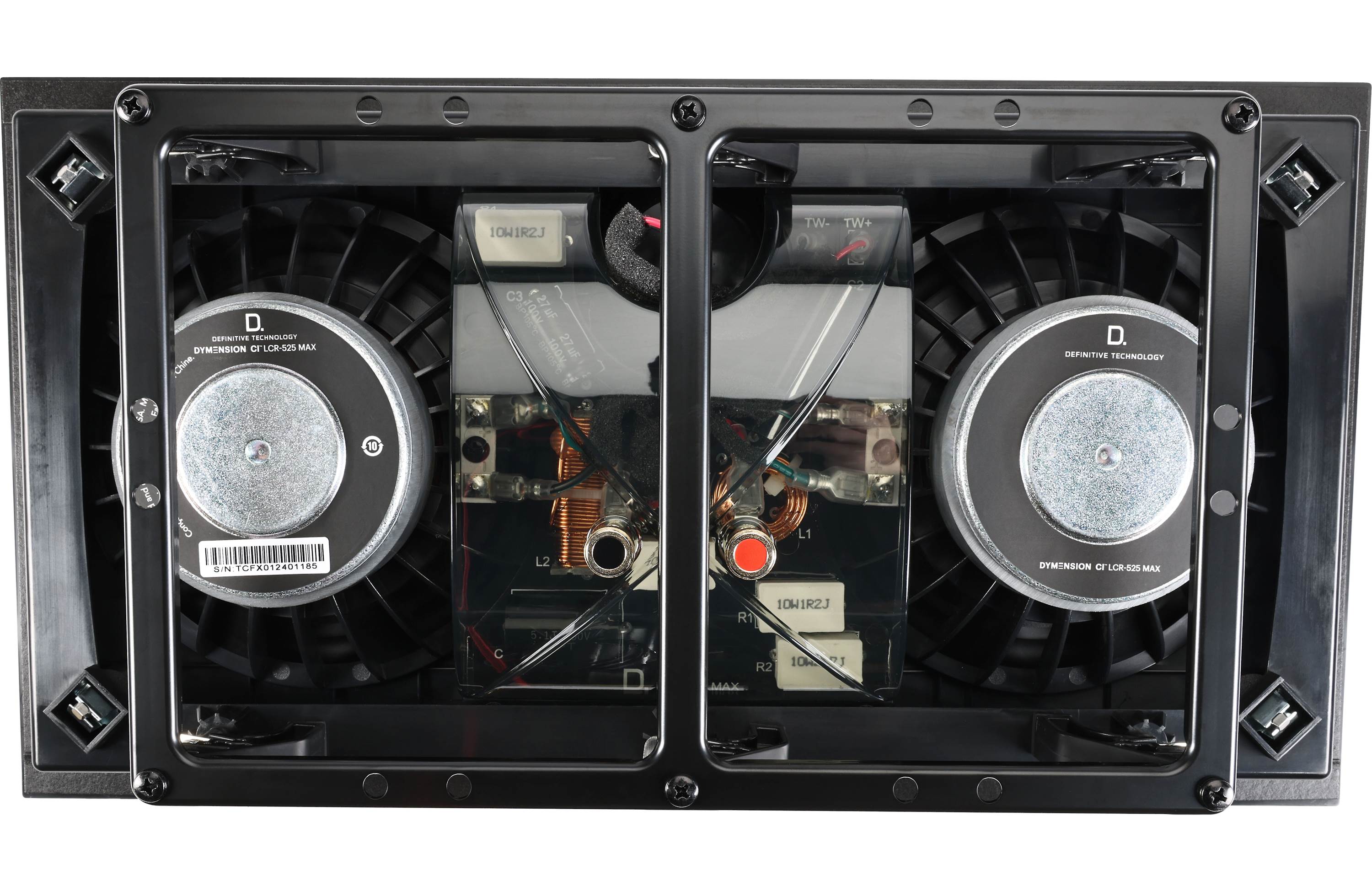 Definitive Technology Dymension LCR 525 MAX In-Wall LCR Speaker - High Performance Home Theater Audio for Movies & Music (Each)