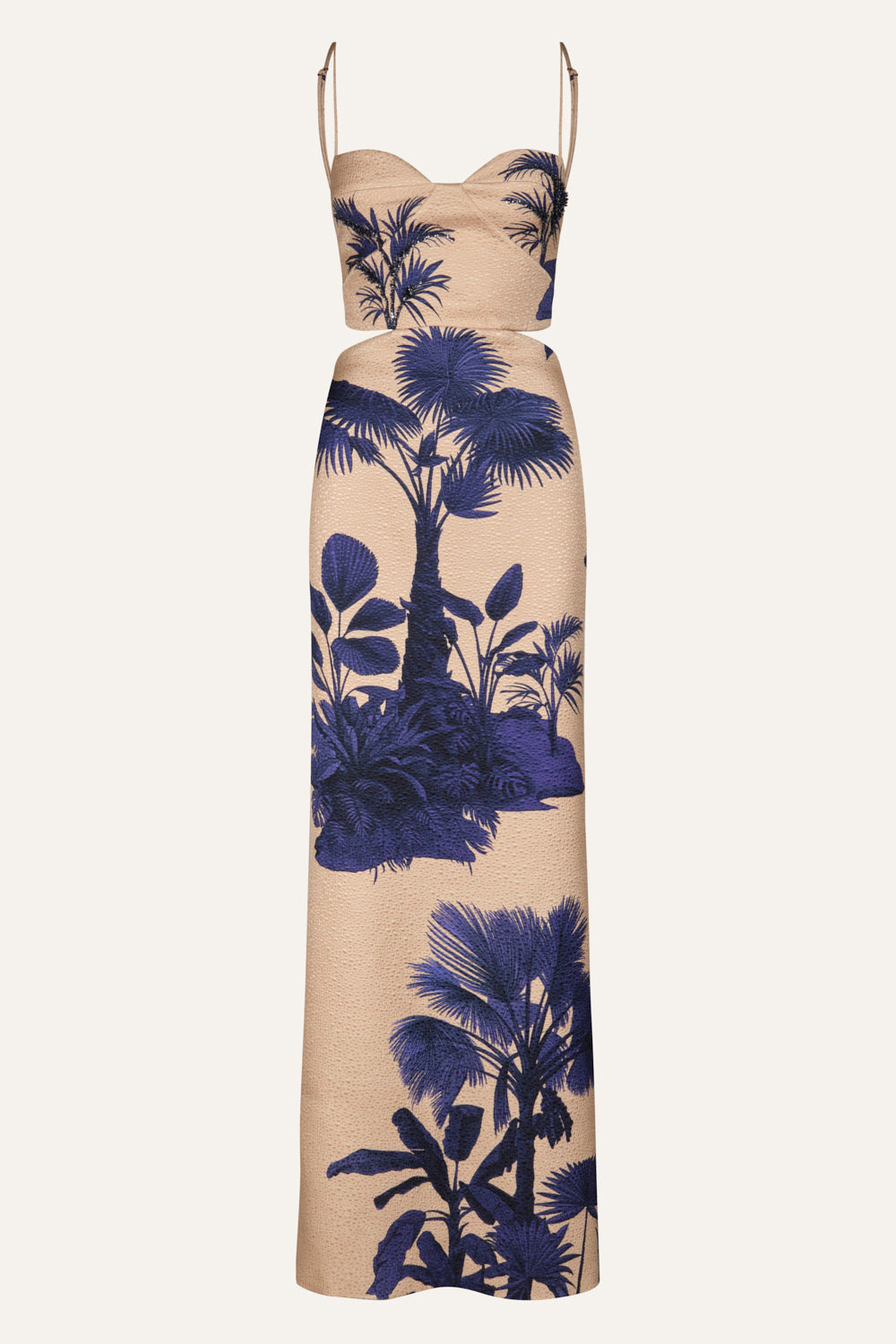 Ocean Of Secrets Dress - Elegant Flowy Maxi Dress for Women | Perfect for Beach Vacations, Date Nights & Summer Parties