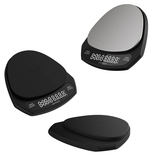 Normcore Ultra Thin Digital Coffee Scale - Precise 0.1g Measurement for Pour Over, Espresso & Home Brewing | Compact Kitchen Scale for Baristas & Coffee Enthusiasts
