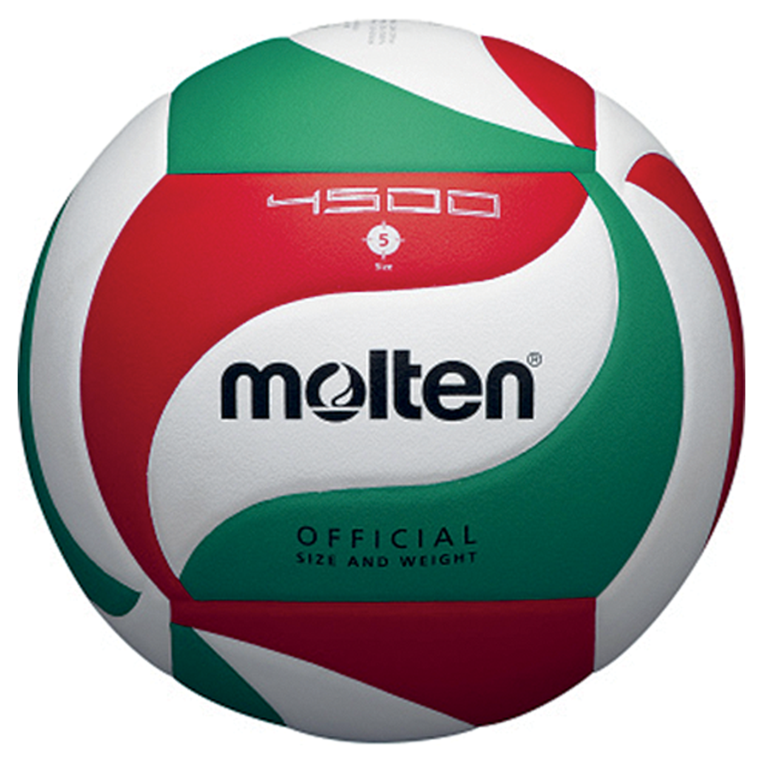 Molten 4500 Composite Volleyball - Official Size & Weight for Indoor/Outdoor Games, Training, and Competitive Play