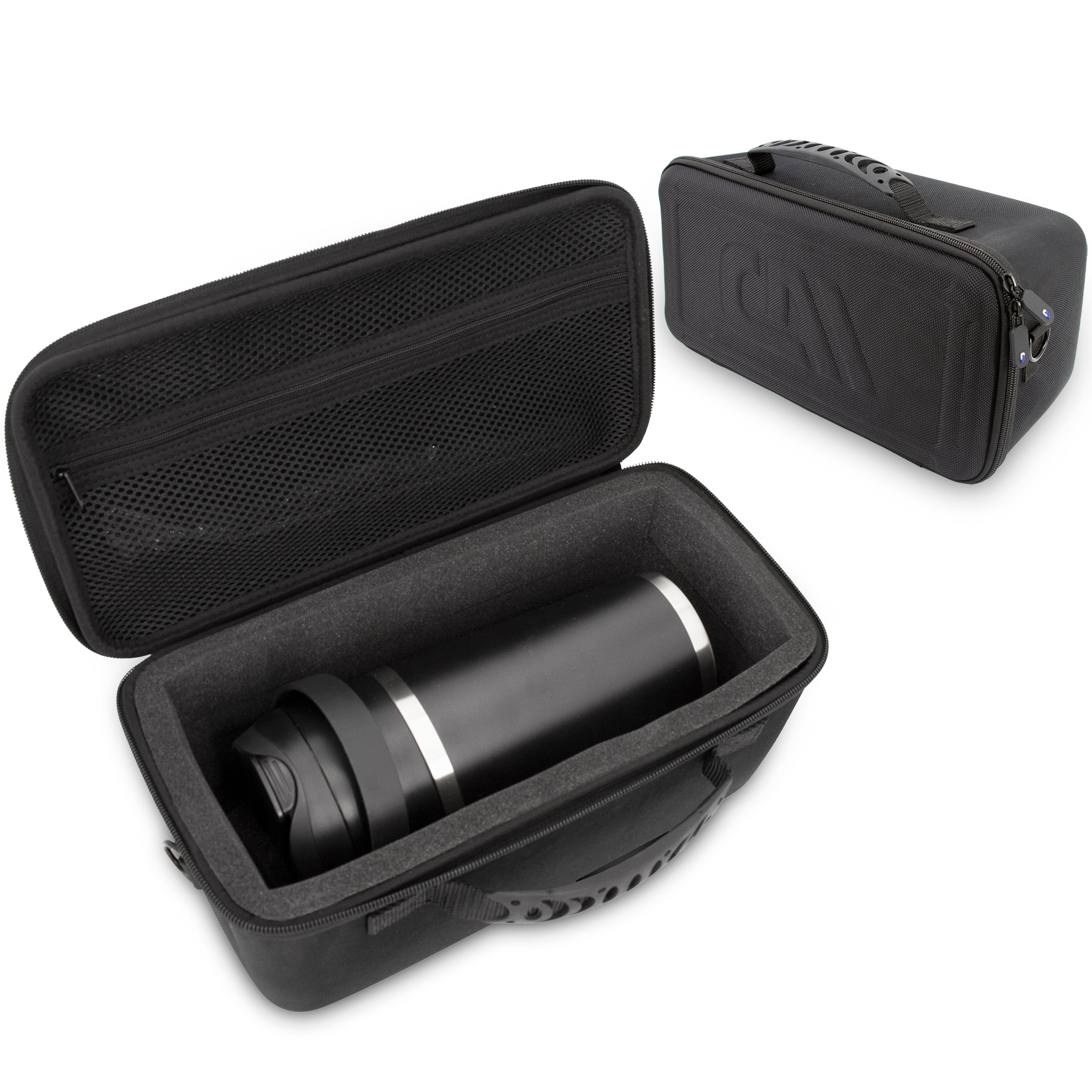 CASEMATIX Durable Travel Blender Case for Nutribullet Flip Portable Blender - Shockproof Protective Storage with Adjustable Shoulder Strap | Perfect for Gym, Camping & Smoothie On-The-Go