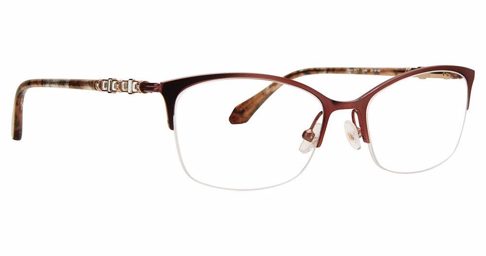 Badgley Mischka BMCELIE Women's Designer Eyeglasses - Stylish Reading Glasses for Work, Office & Everyday Fashion