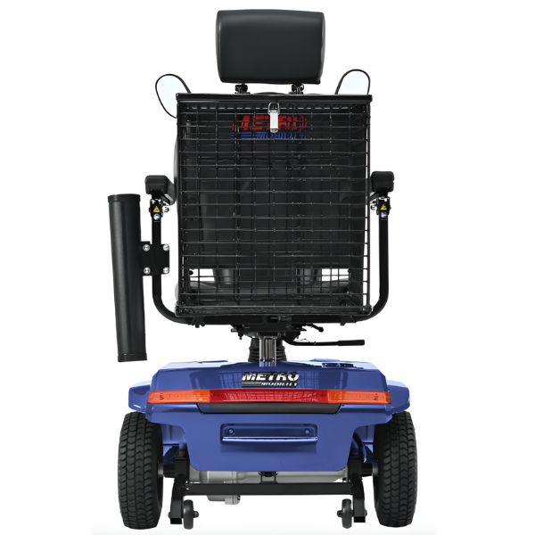 Metro Mobility S500 Heavy Duty 4-Wheel Mobility Scooter for Adults - 500 lbs Weight Capacity, Long-Range Battery - Ideal for Indoor & Outdoor Use, Shopping, Travel, and Daily Mobility Assistance