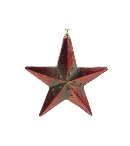 Vintage Barn Star Ceiling Fan Pull Chain - Decorative Light Pull for Farmhouse, Rustic & Country Style Homes - Perfect for Bedroom, Living Room & Porch Lighting
