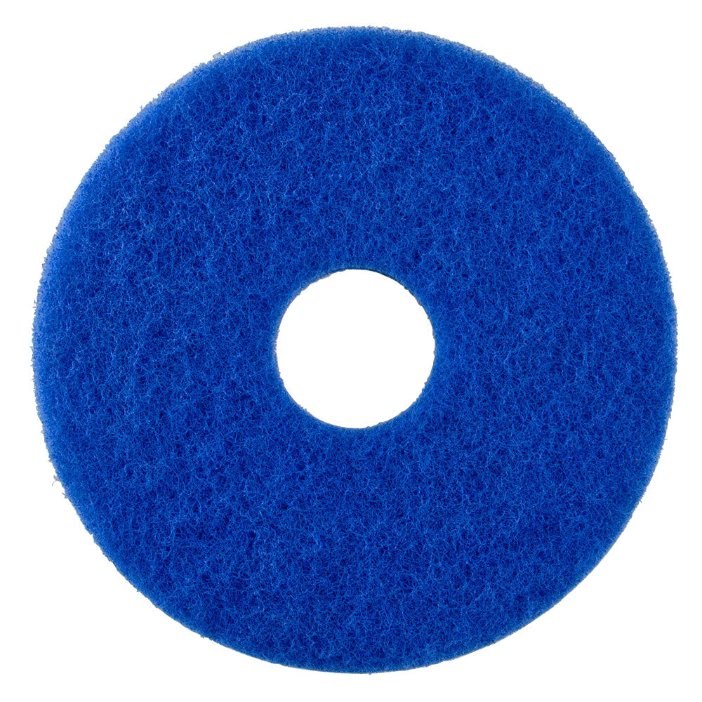 ACS Blue Cleaner Scrub Floor Pads - Heavy Duty Cleaning Pads for Floors (5 Pads per Box) - Perfect for Kitchen, Bathroom, and Commercial Use