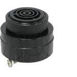 SC616J-1 6VDC to 16VDC 9mA 68dBA 2400Hz-3400Hz Faston Panel Mount Buzzer (2 Pack) - Ideal for Industrial Alarms, Home Security Systems & DIY Electronics Projects