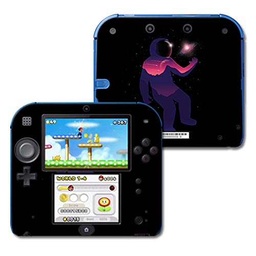 MightySkins Vinyl Decal Wrap Cover Compatible with Nintendo 2DS - Astronaut Design | Protective & Durable Skin for 2DS | Easy to Apply & Remove | Made in USA | Perfect for Gaming, Travel & Personalization