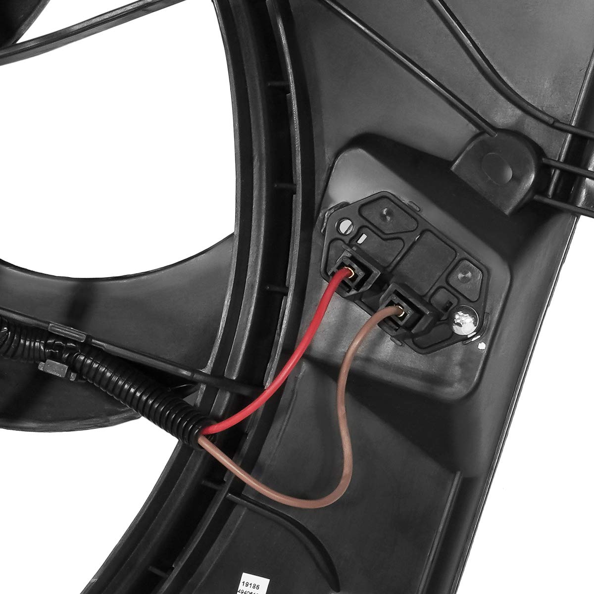 DNA MOTORING OEM-RF-0018 High Performance Radiator Cooling Fan Assembly - Direct Replacement for 2010-2012 Hyundai Genesis Coupe 2.0T | Improved Cooling Efficiency | Black | Perfect for Engine Overheating Prevention & Summer Driving