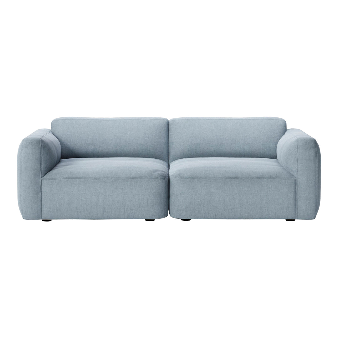 Develius Mellow Model A 2-Seater Sofa - Modern Comfortable Loveseat for Living Room, Bedroom & Small Spaces - Perfect for Relaxing, Reading & Entertaining Guests