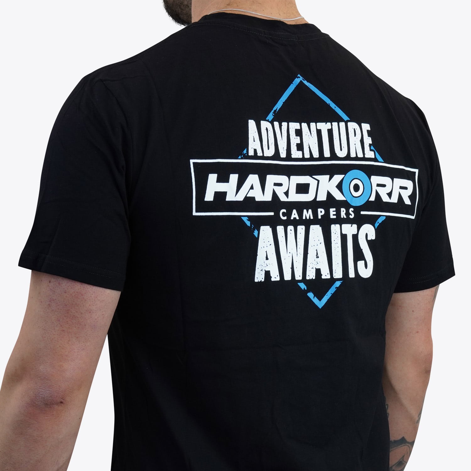 Adventure Awaits Unisex T-Shirt - Comfortable Cotton Tee for Outdoor Camping & Hiking Enthusiasts