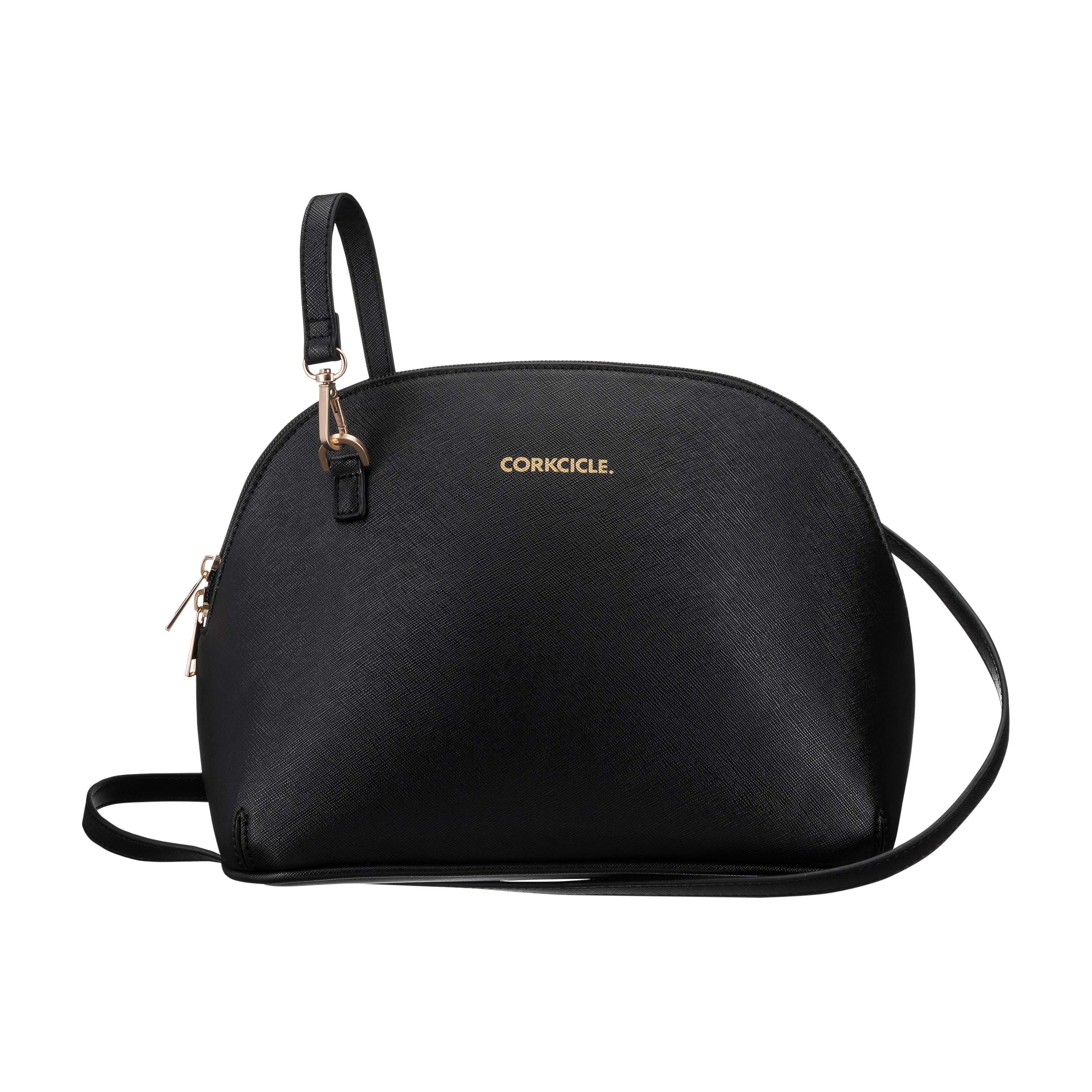 Corkcicle Insulated Cooler Bag - Adair Crossbody Cooler Tote for Women & Men, Black - Perfect for Picnics, Beach Trips & Outdoor Adventures
