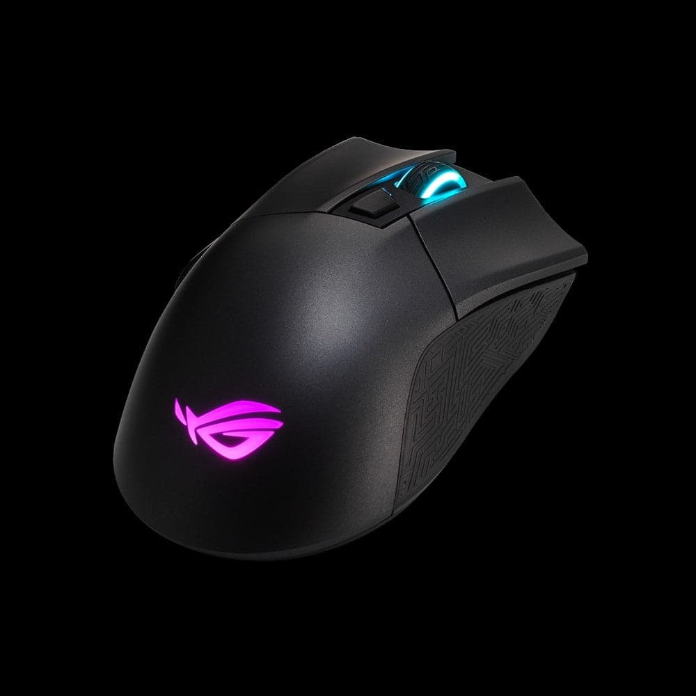 ASUS ROG Gladius II Wireless Gaming Mouse with Aura RGB Lighting - 2 Year Warranty - Perfect for FPS, MOBA & Esports Gaming