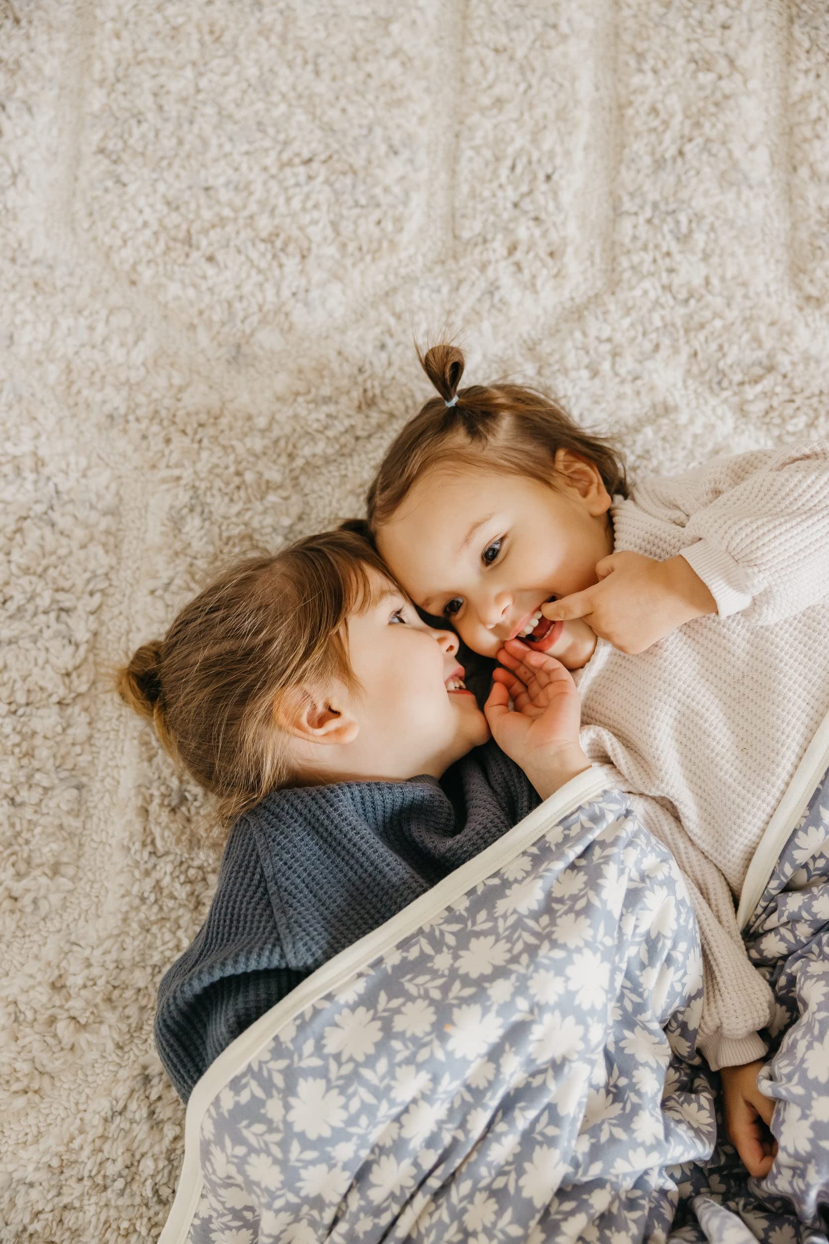 Premium Copper Pearl Jumbo 3-Layer Baby Blanket - Ultra Soft & Breathable Baby Quilts for Boys & Girls | Cozy Toddler Blanket for Newborns | 46x46 Inch Polyester/Rayon Blend | Lacie Design | Perfect for Nursery, Stroller & Cuddle Time