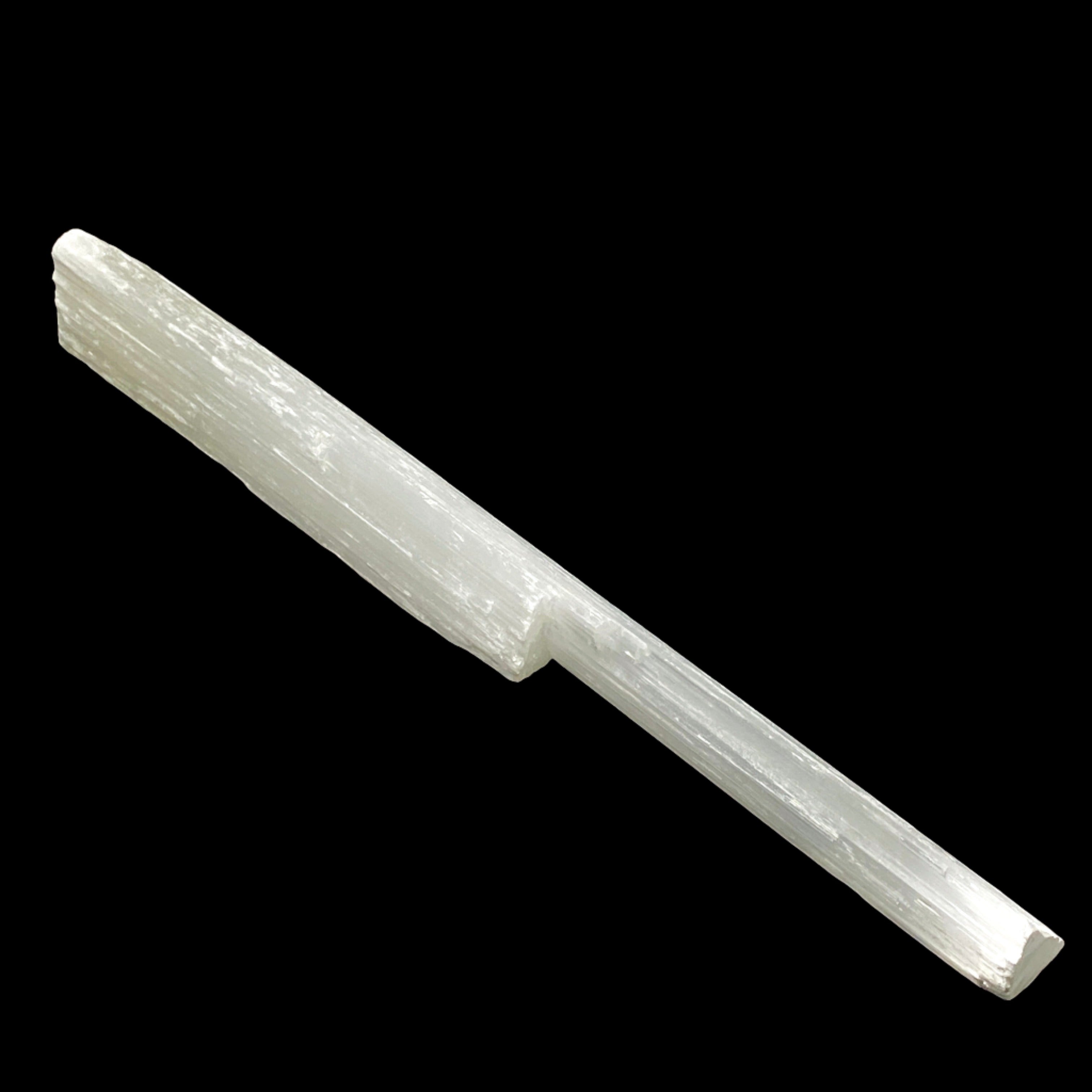 Natural Selenite Crystal Healing Stone - SELP 02 for Meditation, Energy Cleansing & Home Decor | Spiritual Gift & Chakra Balancing Tool