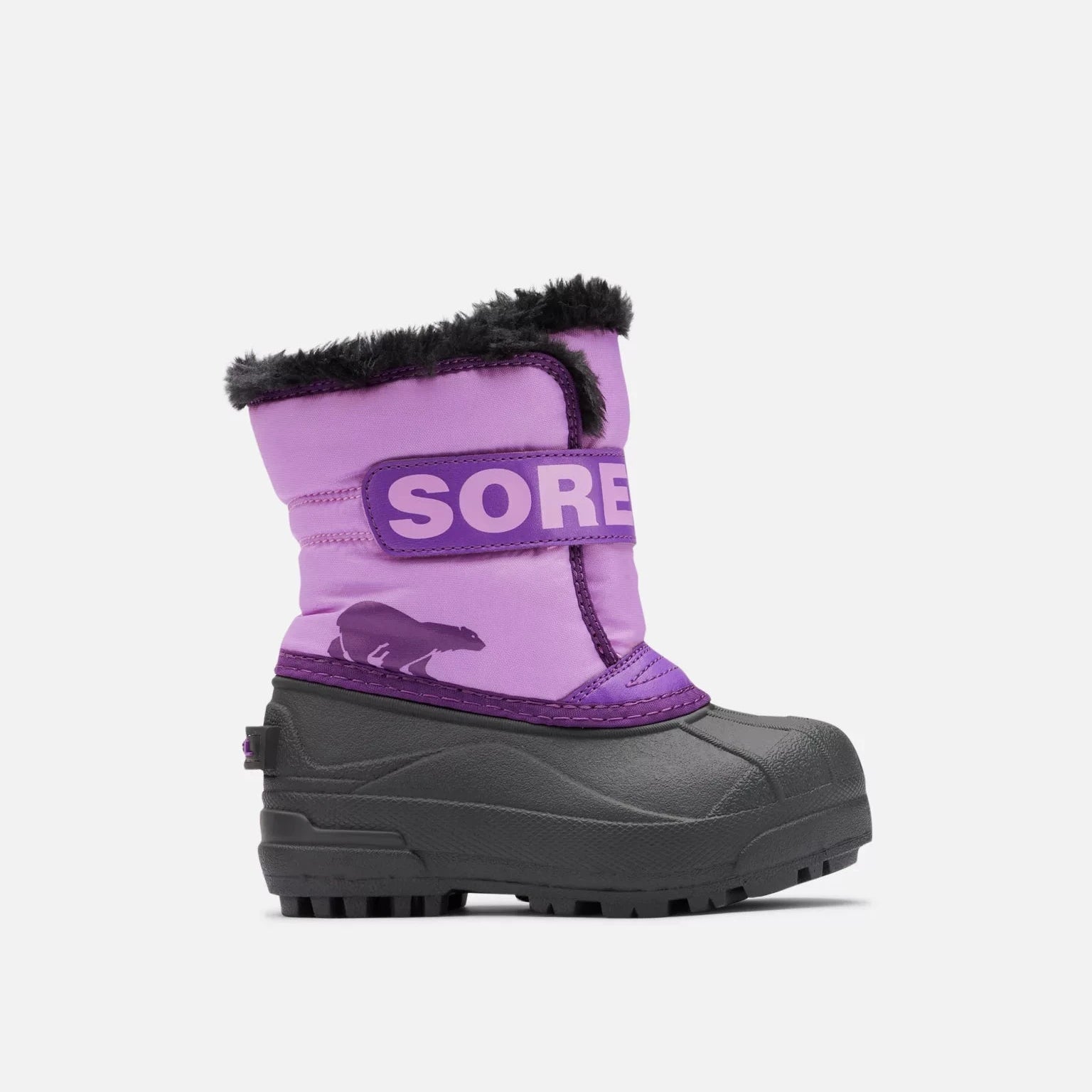 Sorel Gumdrop Purple Violet Toddler Snow Commander Boot - Waterproof Winter Boots for Kids, Warm & Comfortable Snow Boots for Toddlers - Perfect for Snow Play, Outdoor Adventures & Cold Weather