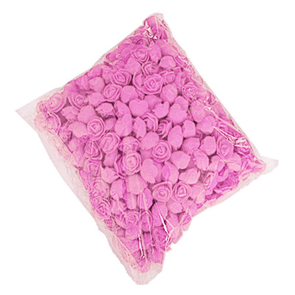 500Pcs PE Foam Rose Heads for DIY Crafts - 1.18