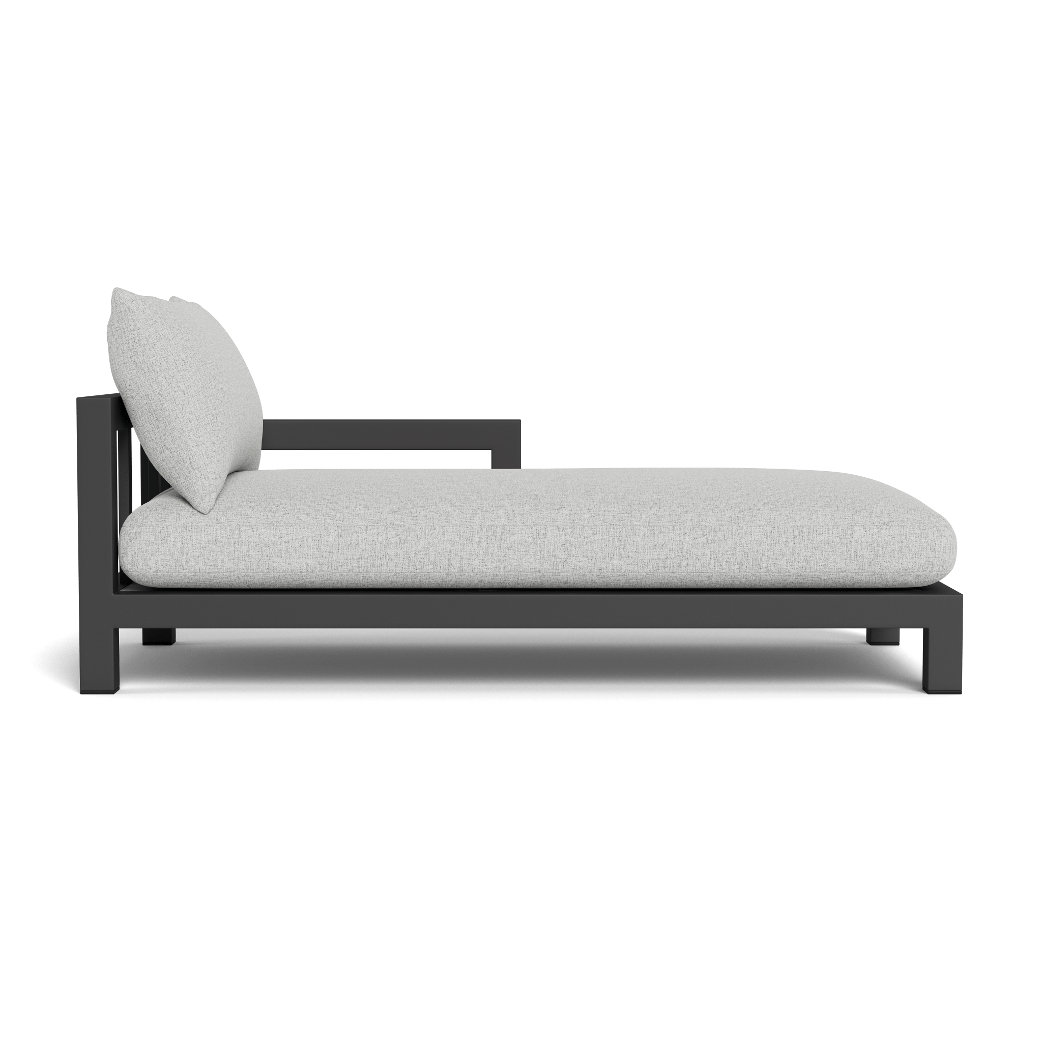 Pacific Aluminum Chaise Lounge Chair - Lightweight & Durable Outdoor Patio Furniture for Poolside, Beach, Garden Relaxation