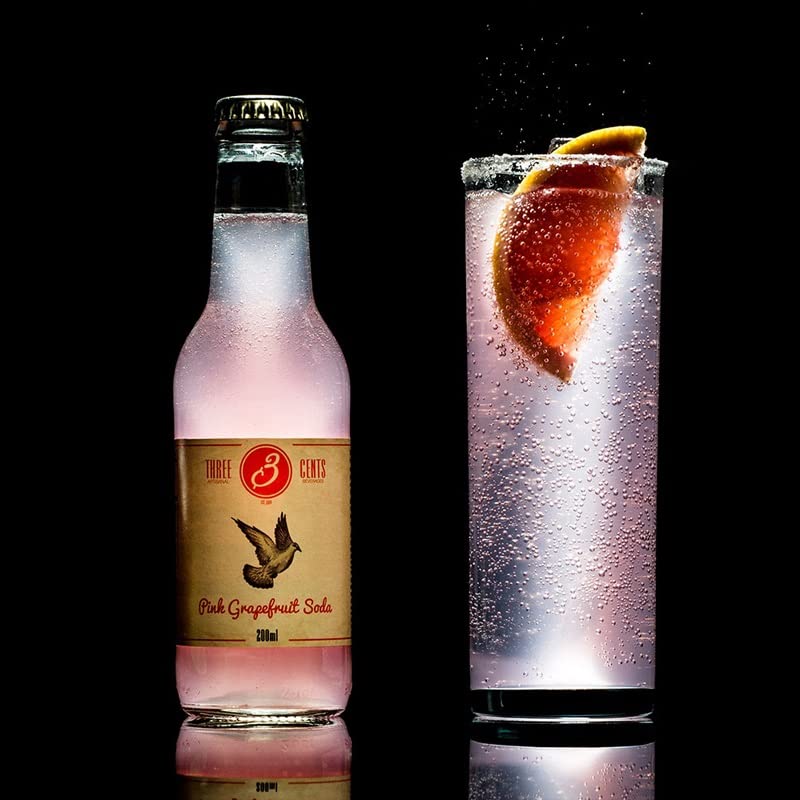Refreshing Pink Grapefruit Soda - 24 Pack (200ml Each) | Premium Carbonated Soft Drink for Parties, BBQs & Summer Refreshment